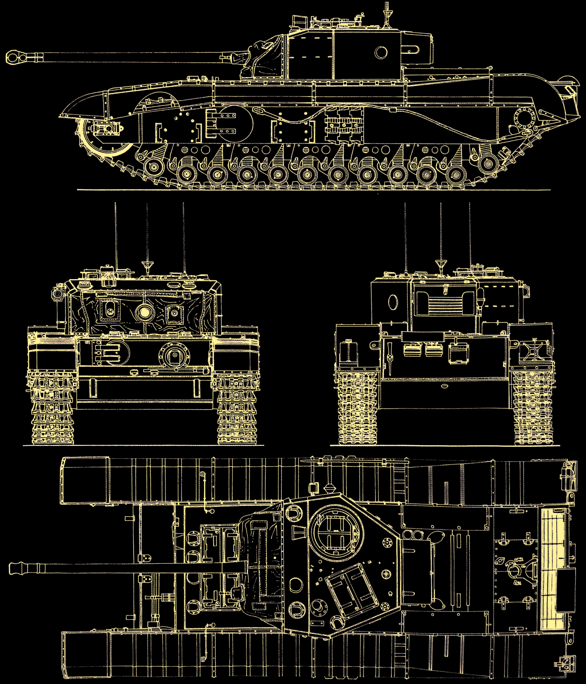 Roman Sidorovich - Tank Infantry A43, Black Prince