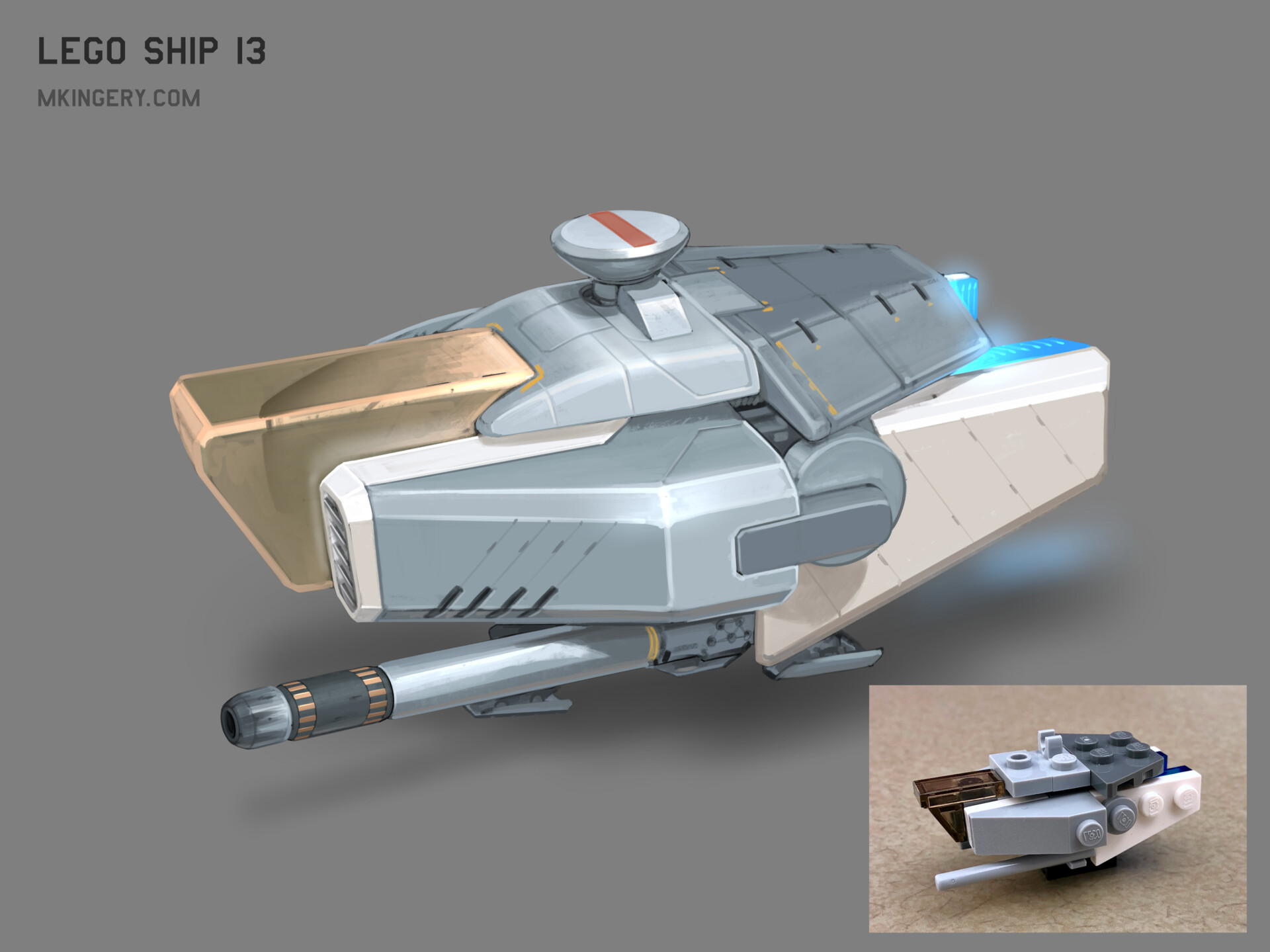 Micro lego spaceships 2025