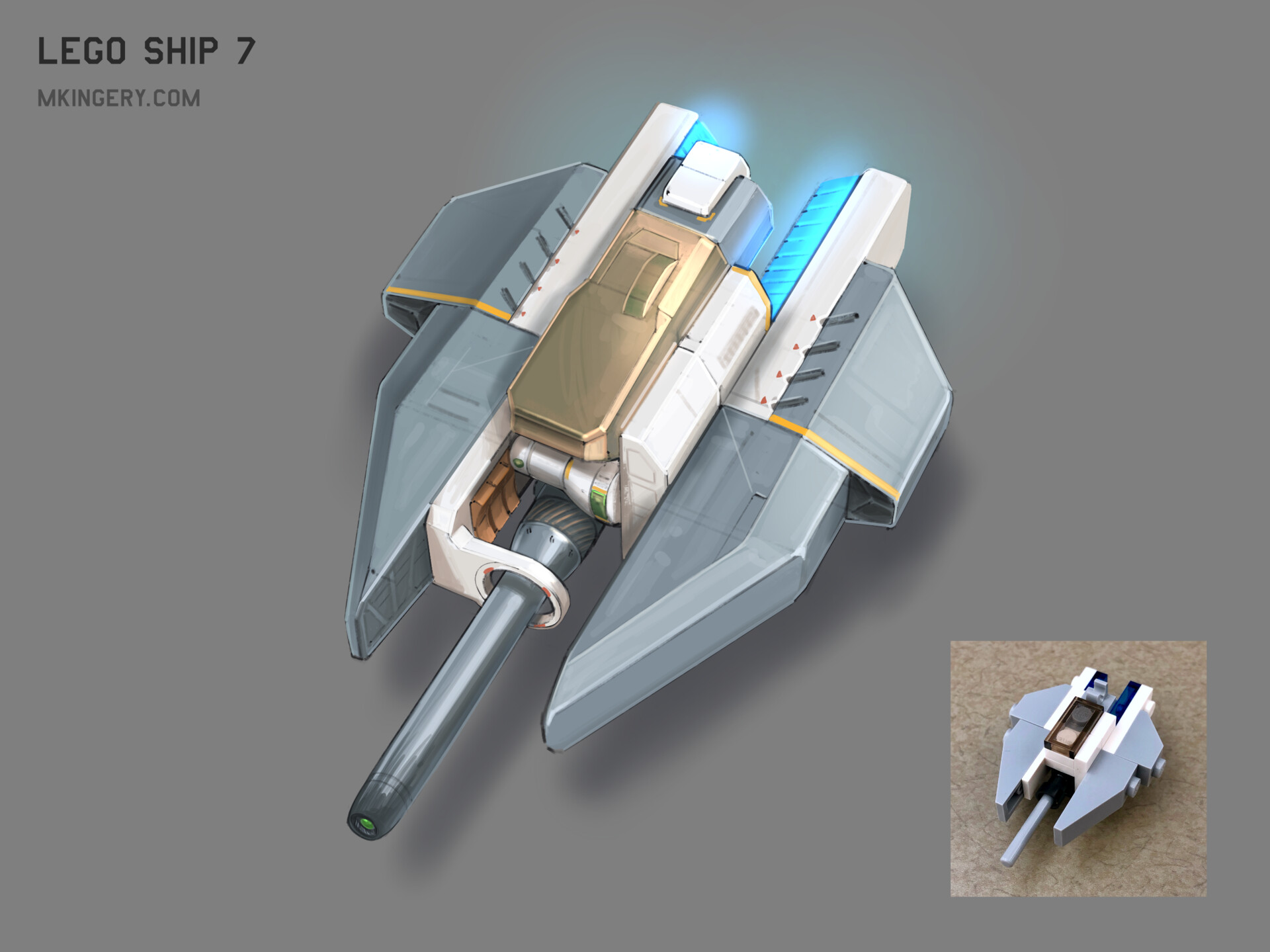 Micro lego sales spaceships