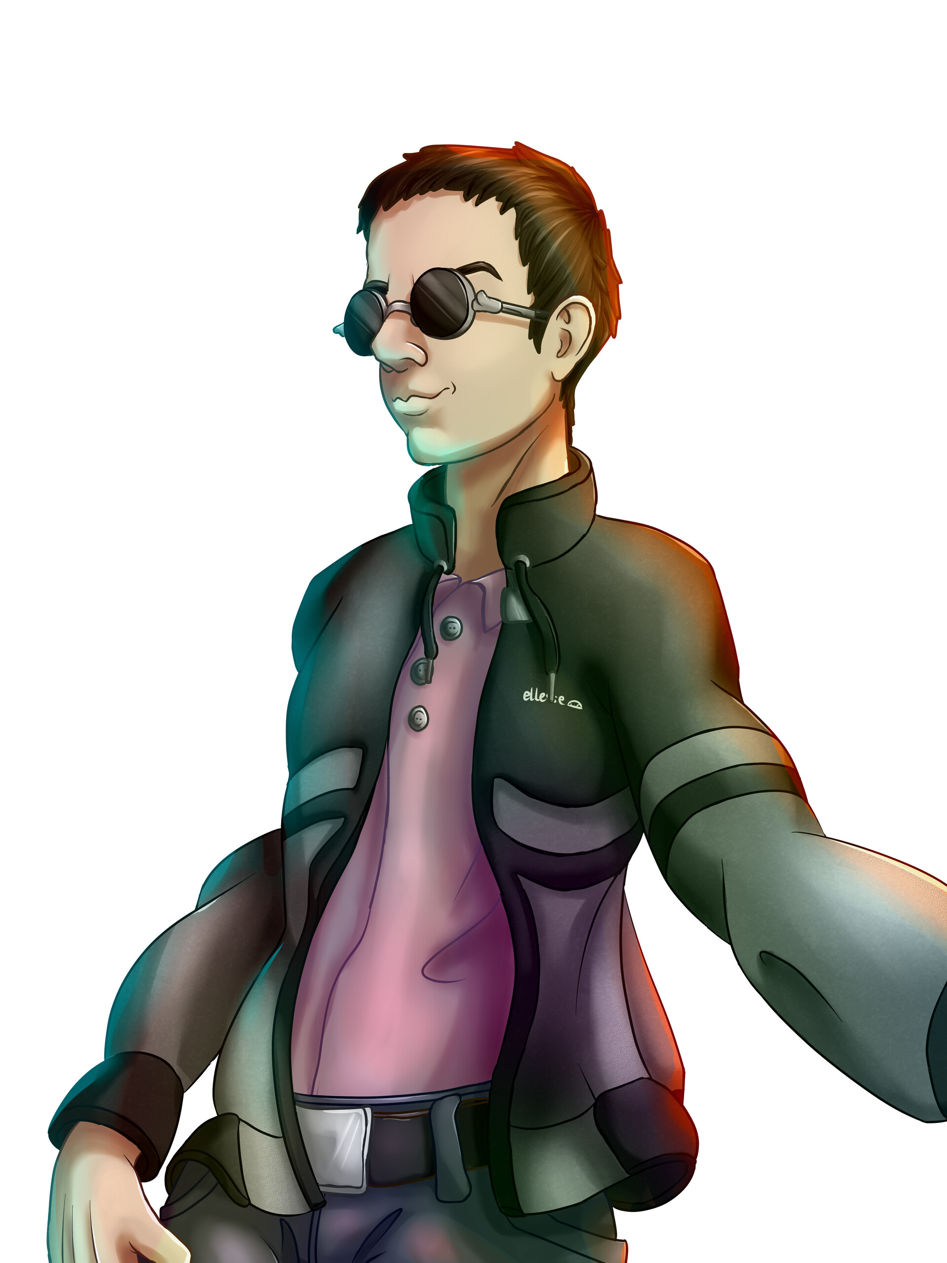 Cool Anime Guy Poses Ardesiac Mill Cool Anime Guy In Sunglasses And Windbreaker ardesiac mill cool anime guy in