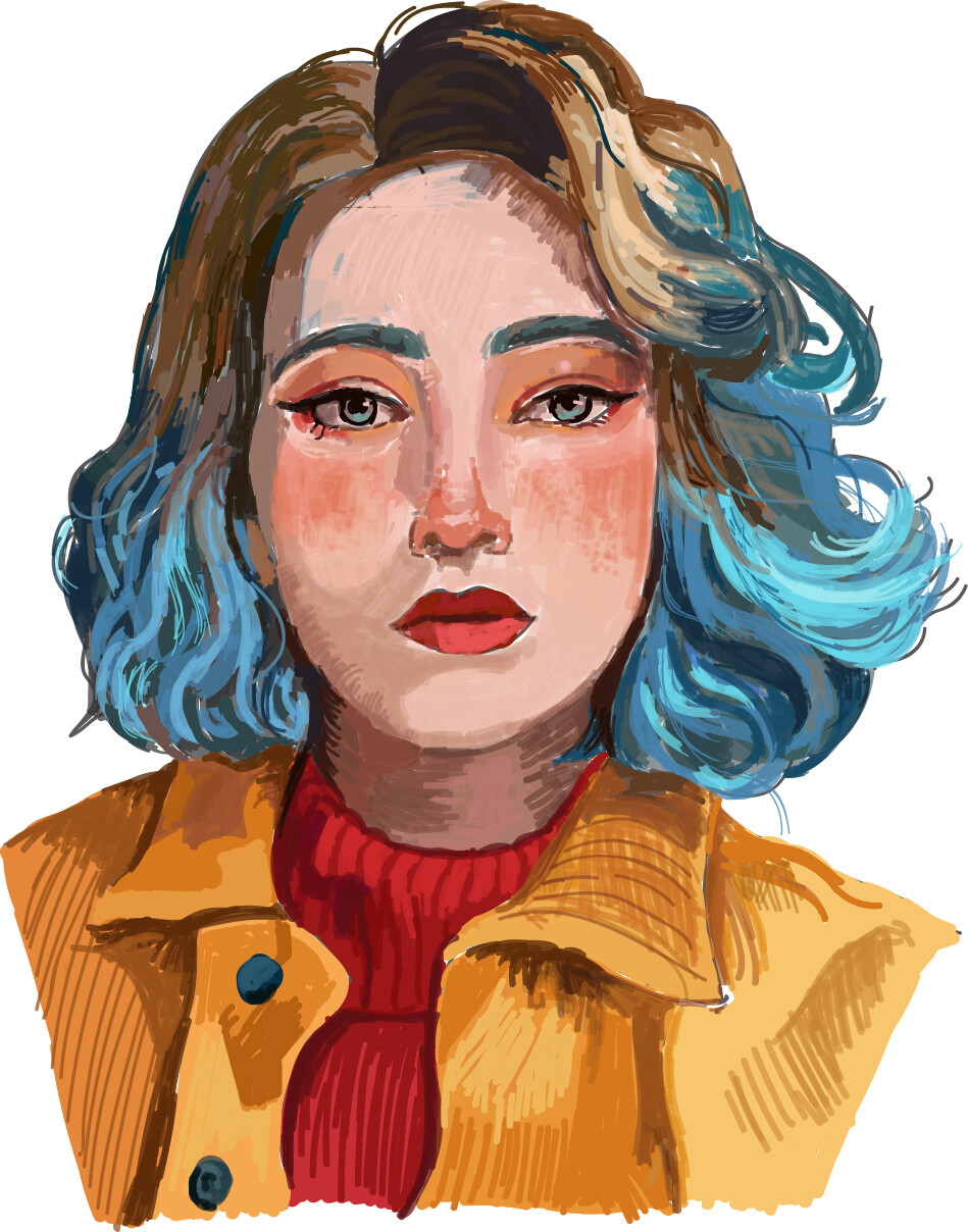 Puja Kar - Stylized Portrait