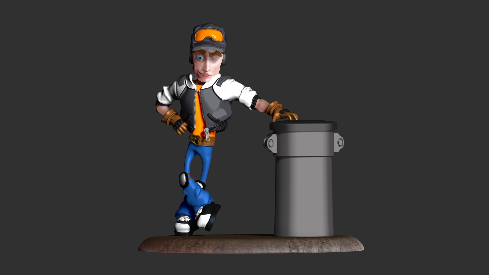 Zbrush Cartoon Character 