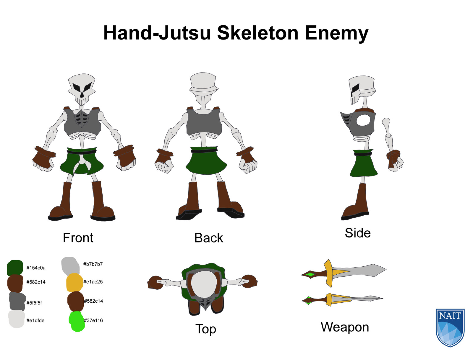Handjutsu Enemy Concept Art