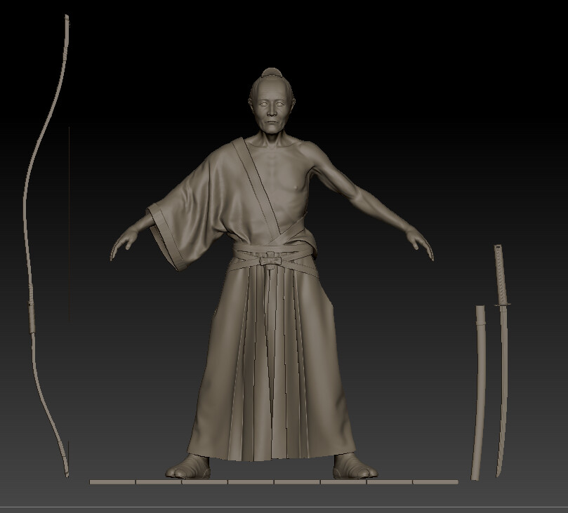 ArtStation - Wip Kyudo