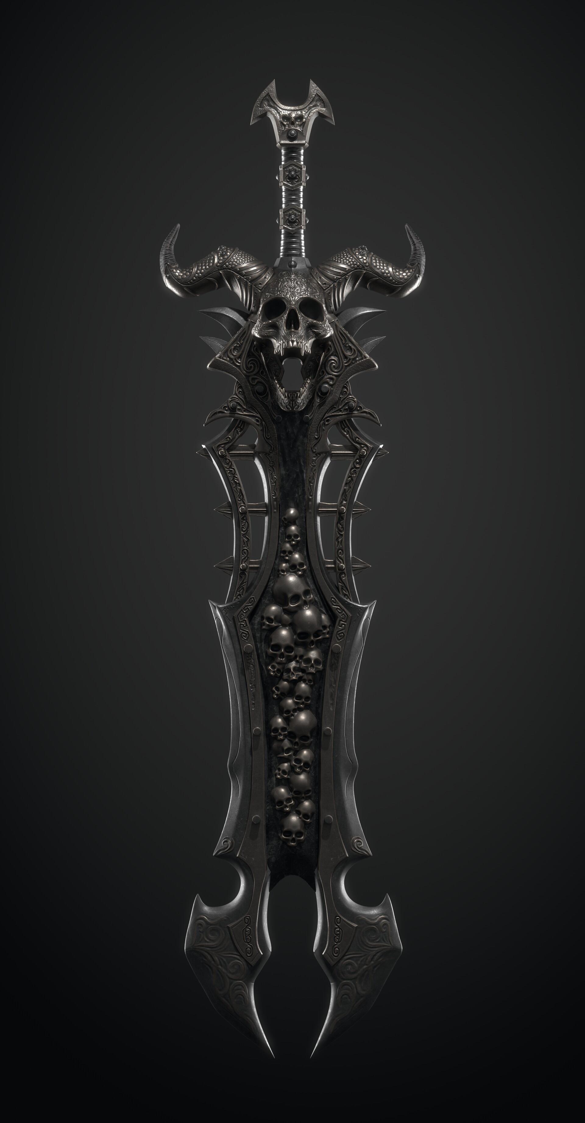 ArtStation Skeleton Sword