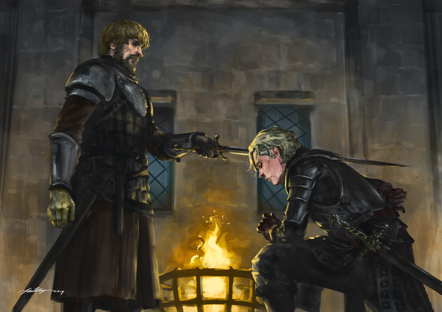 Dubbing Ceremony Medieval Knight Knight Military Illu vrogue.co