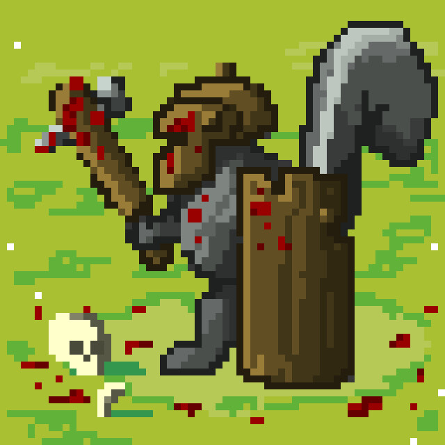 Riot Gear Squirrel