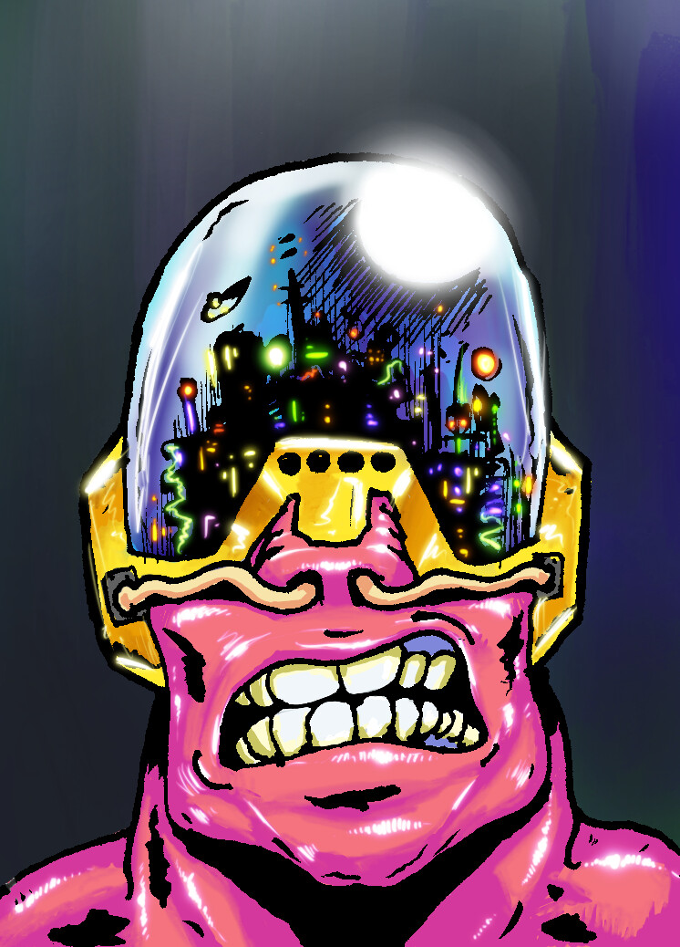 ArtStation - Machine Head Man