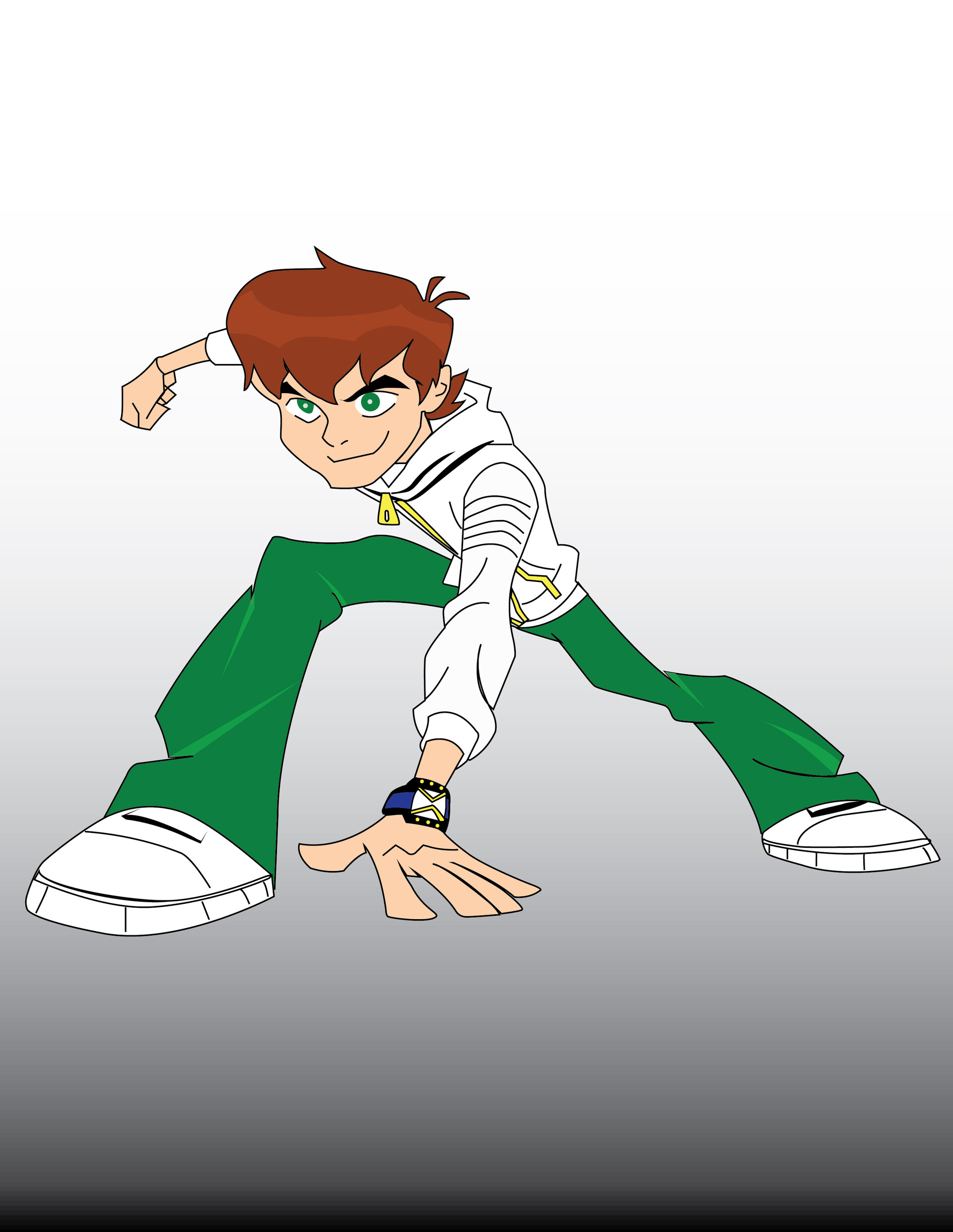 ArtStation - ben ten cartoon character