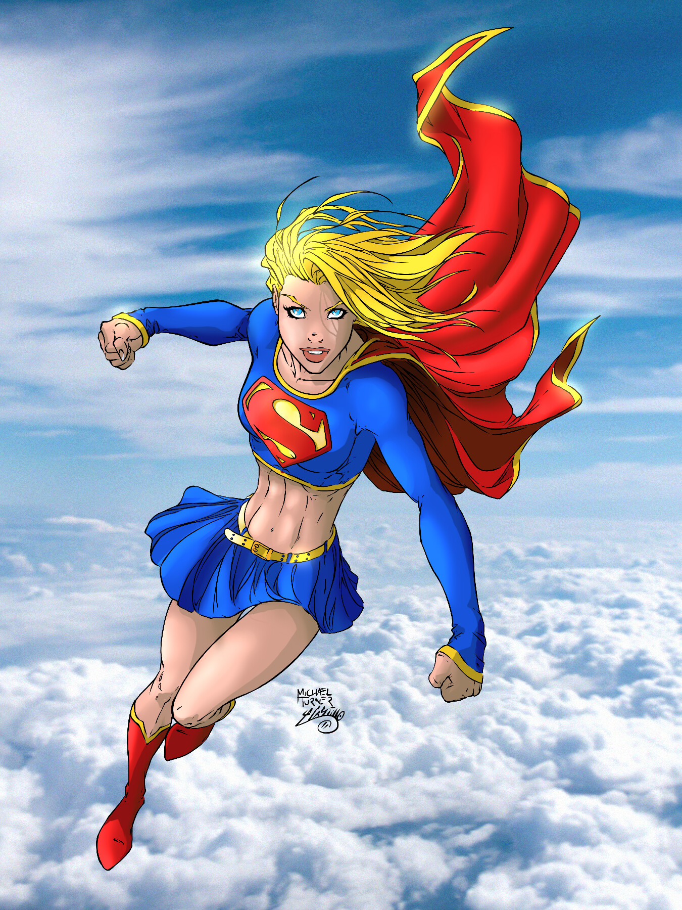 ArtStation - Supergirl Colored