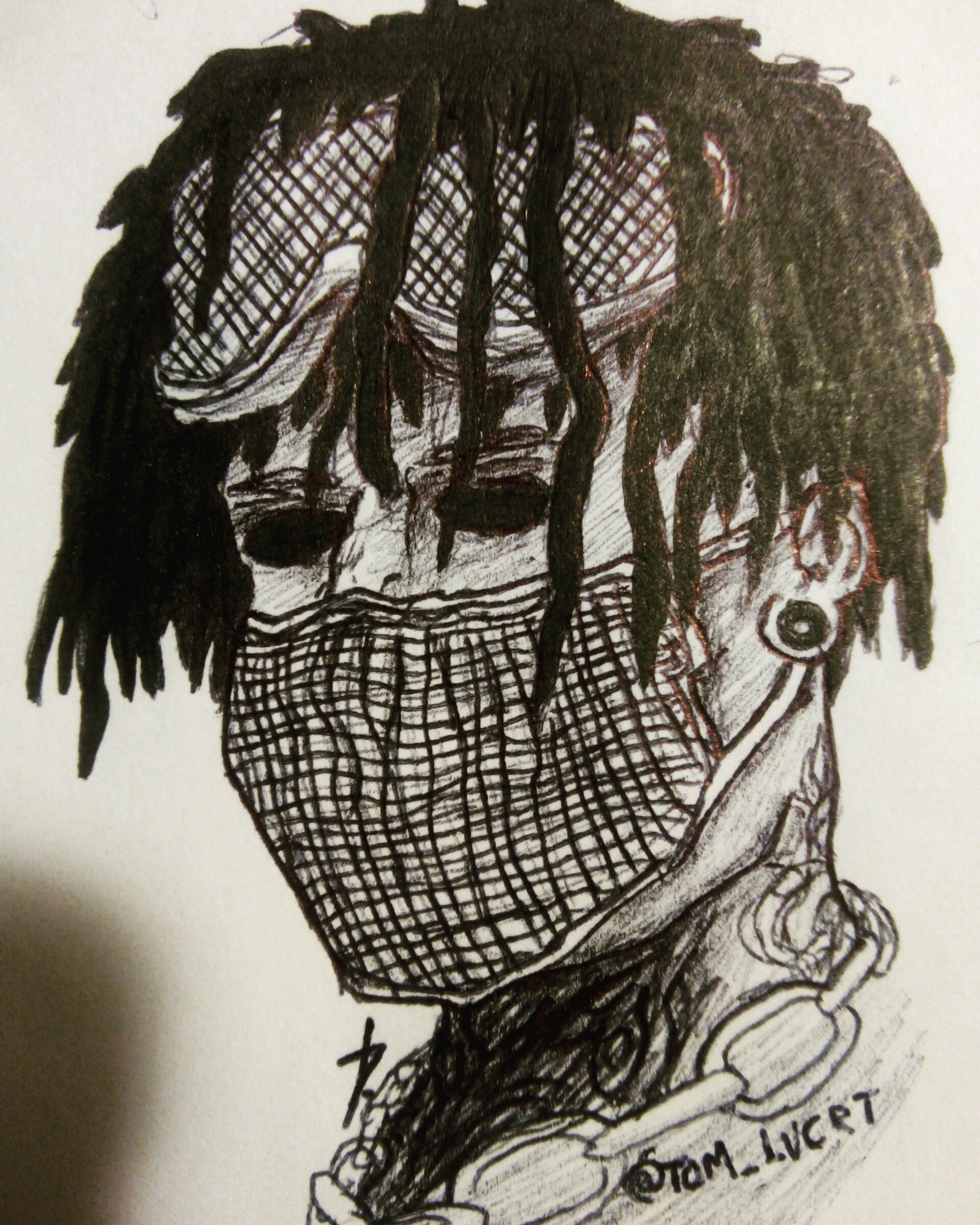 Artstation Portrait De Scarlxrd Thom See more ideas about rappers, rapper art, astronaut drawing. artstation portrait de scarlxrd thom