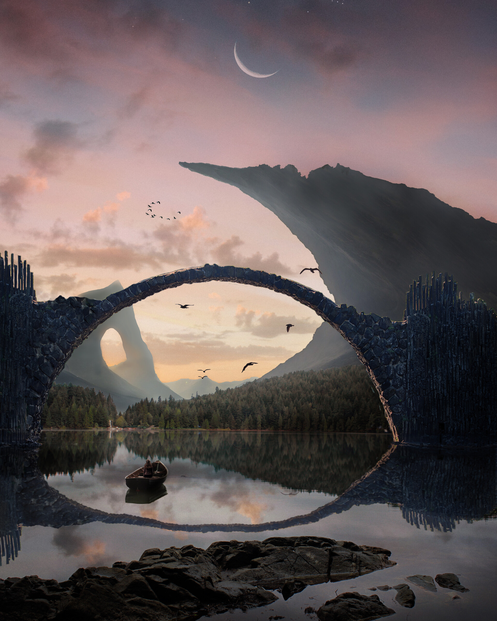 необыкновенная фантастика. необыкновенная фантастика. художник wojtek siudmak. необычные изображения. необыкновенная фантастика.