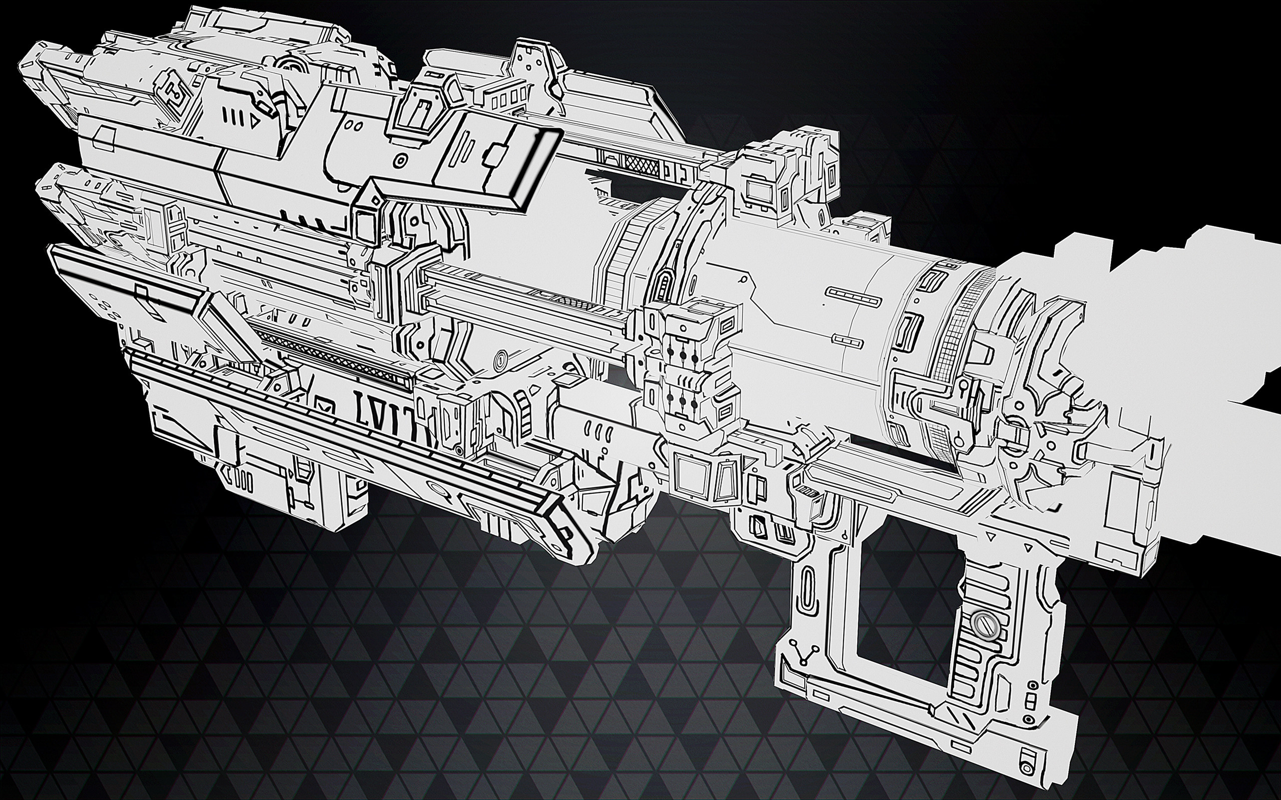 Concept sketch for the skin by Primrose.