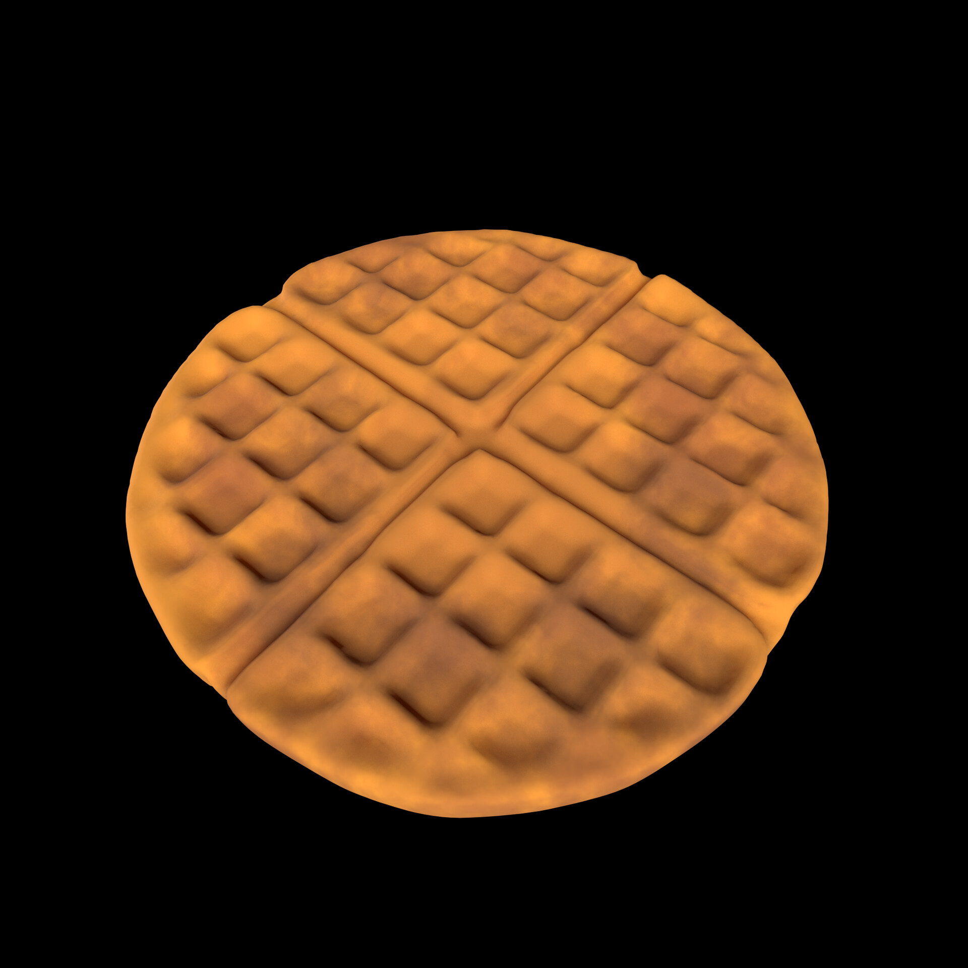 Bp Tom Hong Kong Style Waffle 3d Model