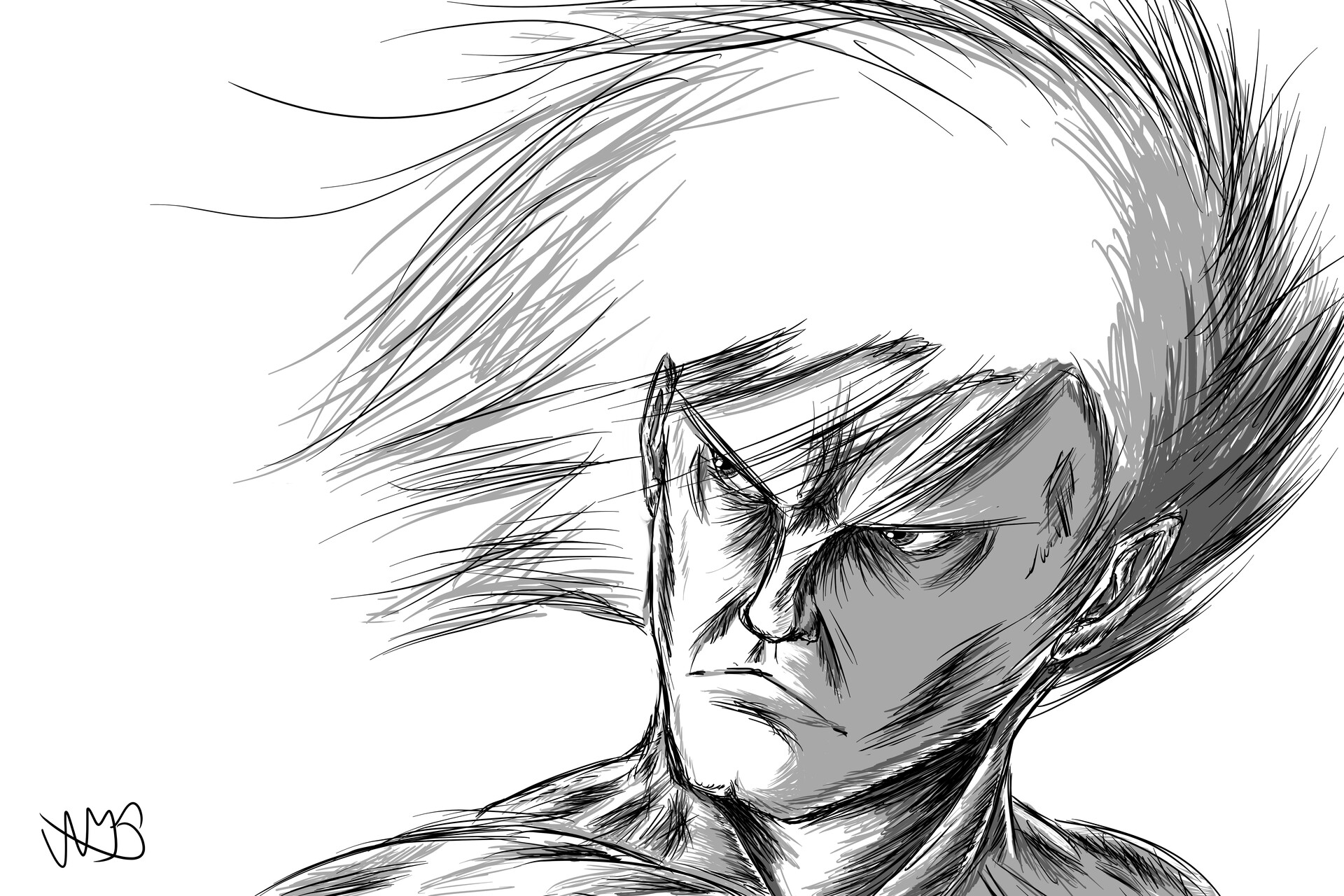 Artstation Goku Super Saiyan Comic Book Style