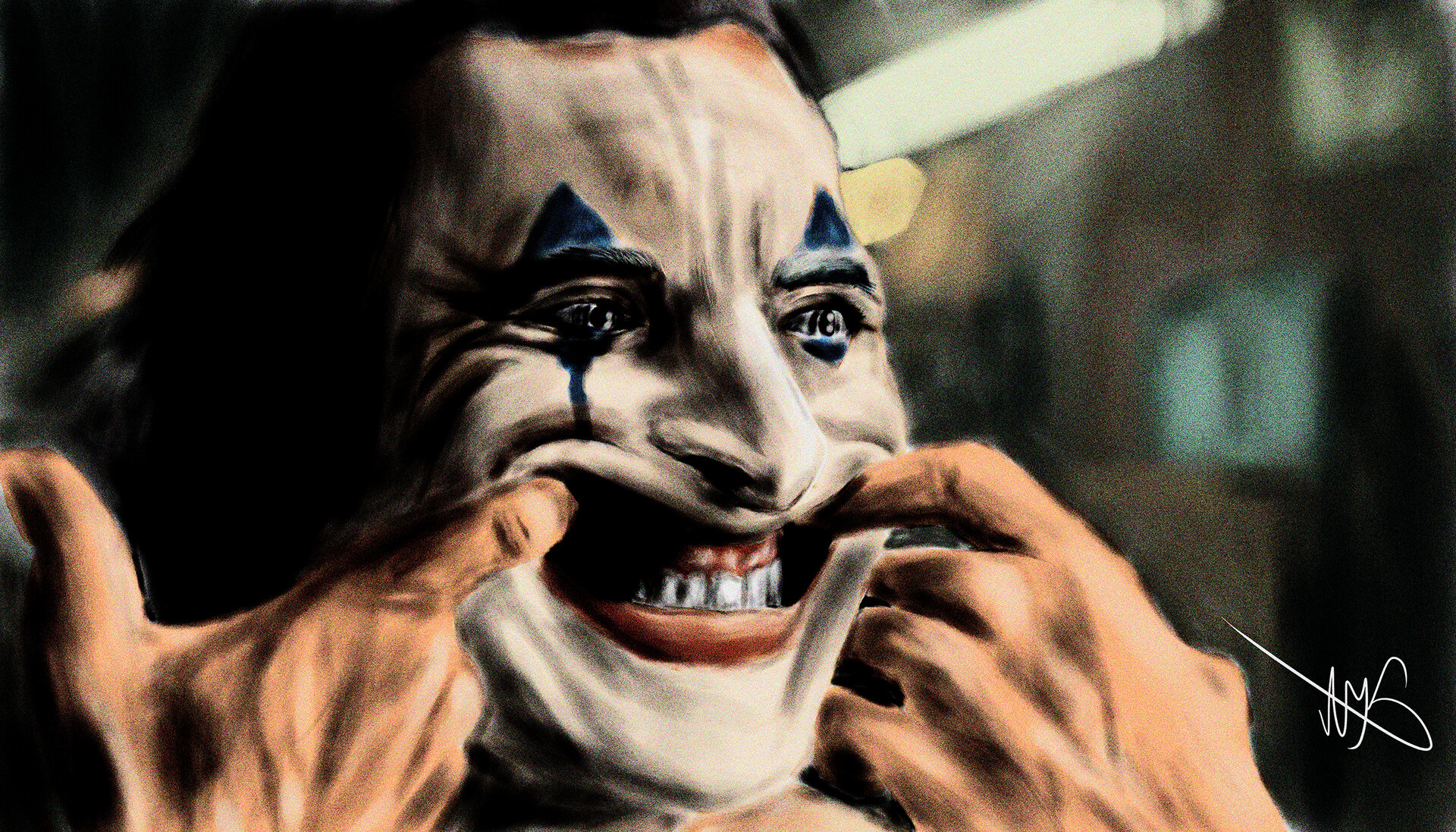 Nikola Krulj Joker Put On A Happy Face Digital Art