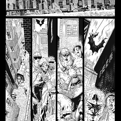 Unreleased Batman Samples Page 1