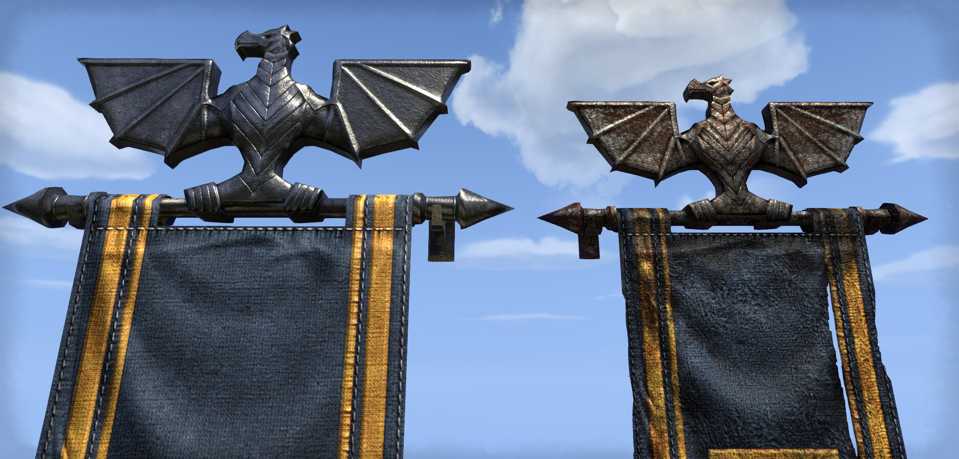 ArtStation Banners/Tapestries Elder Scolls Online