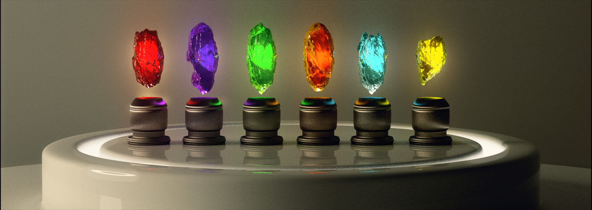 The four outlet infinity stones