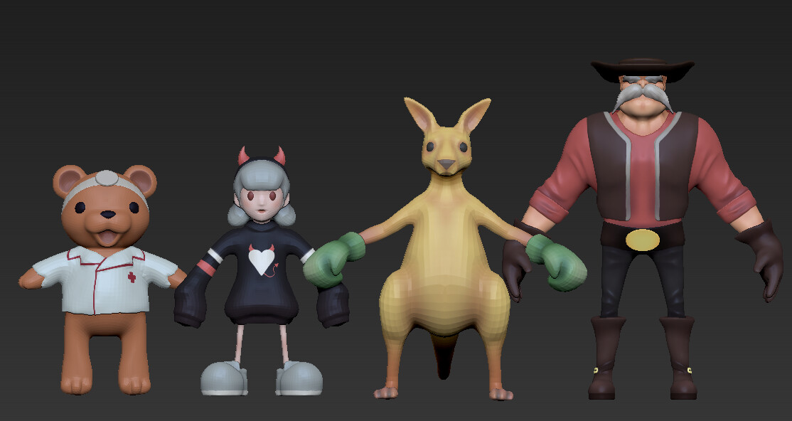 Controller character lineup
