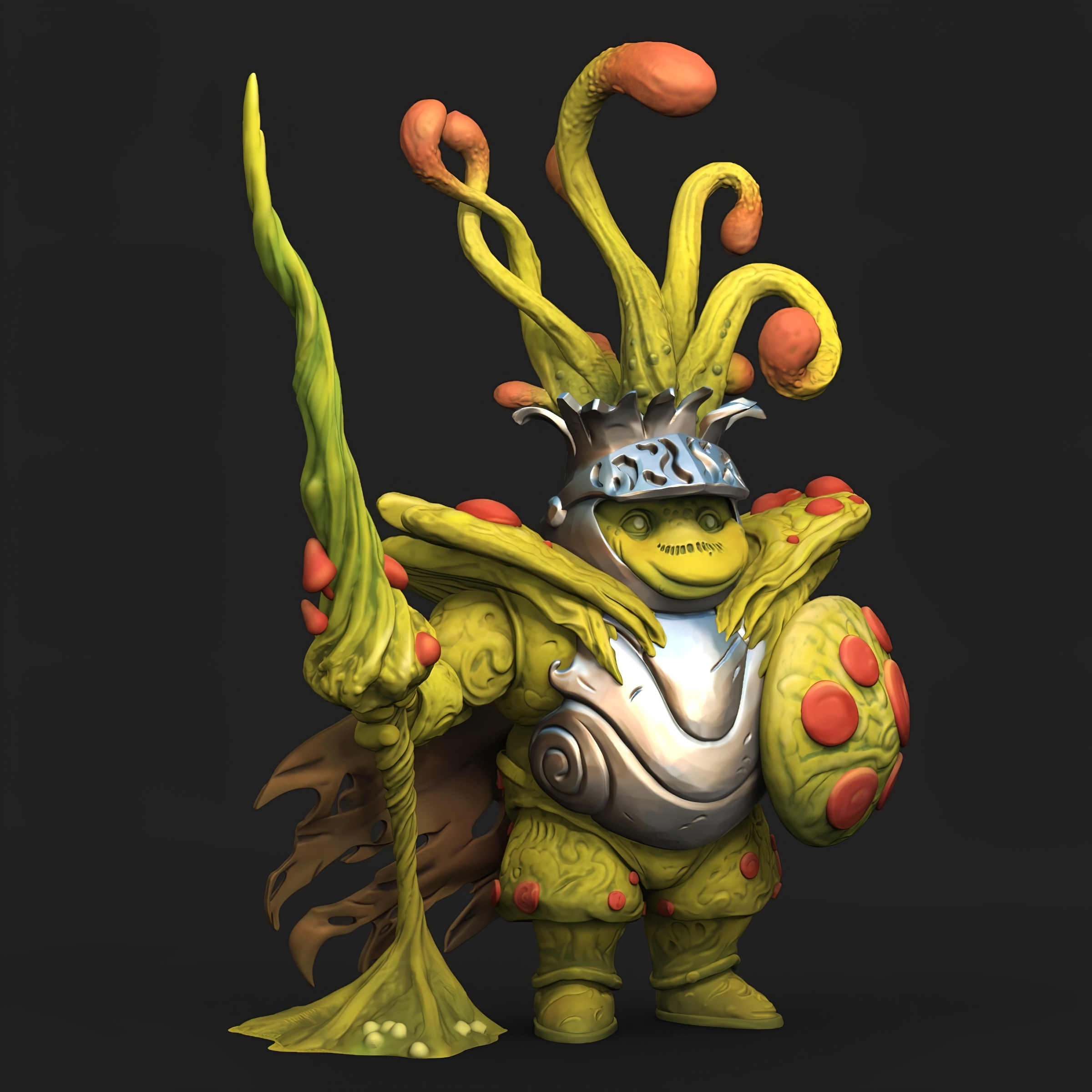 Artstation Myconid Knight Andrew Martin