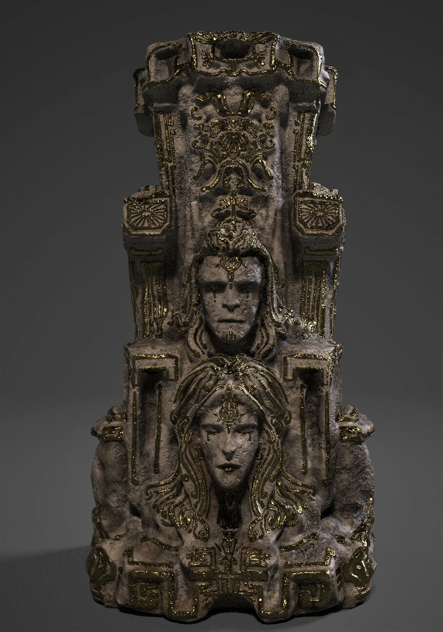 3D Game asset/ Fantasy Artifact #4