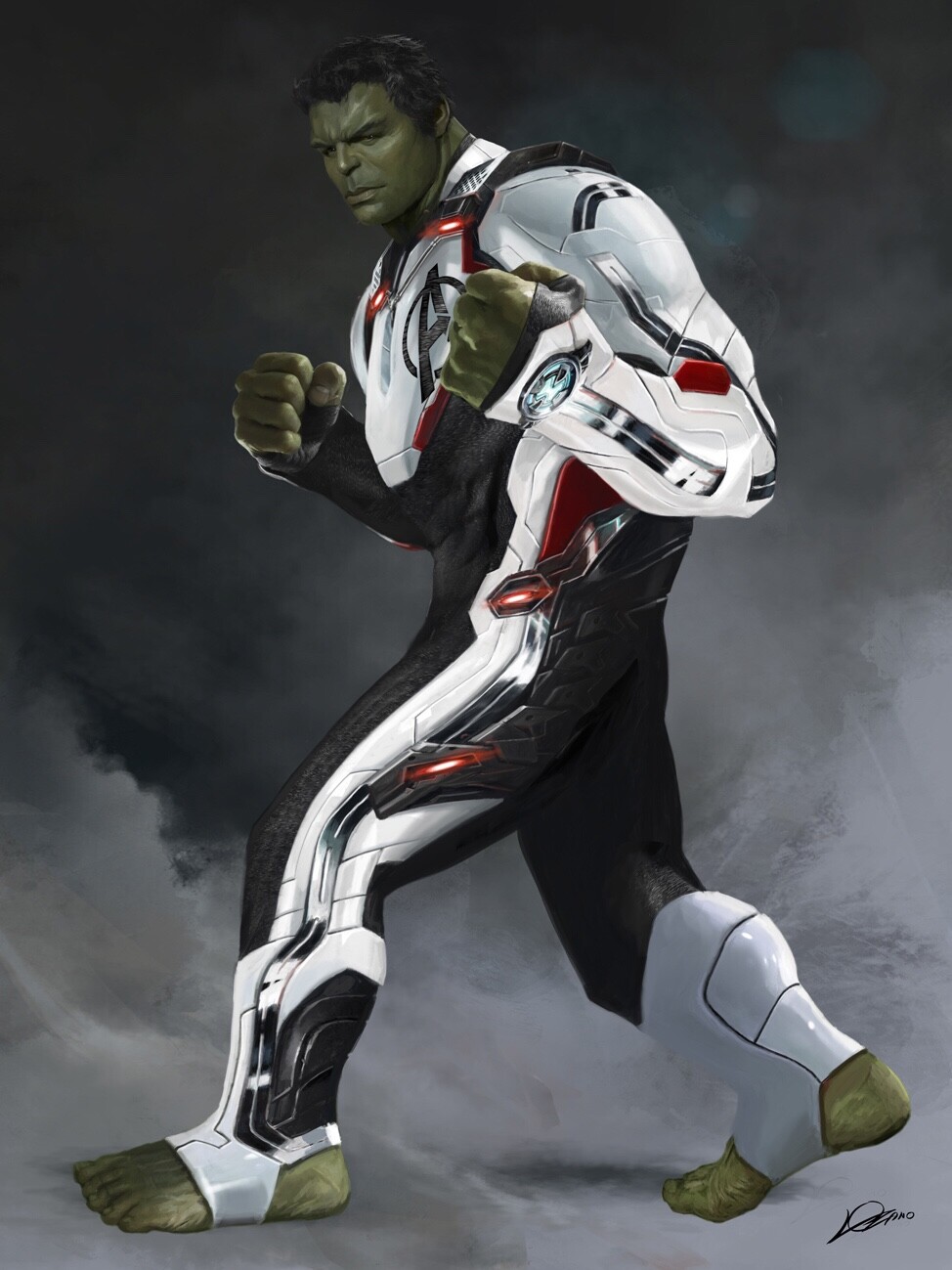 Artstation Avengers Endgame Hulk Alexander Lozano