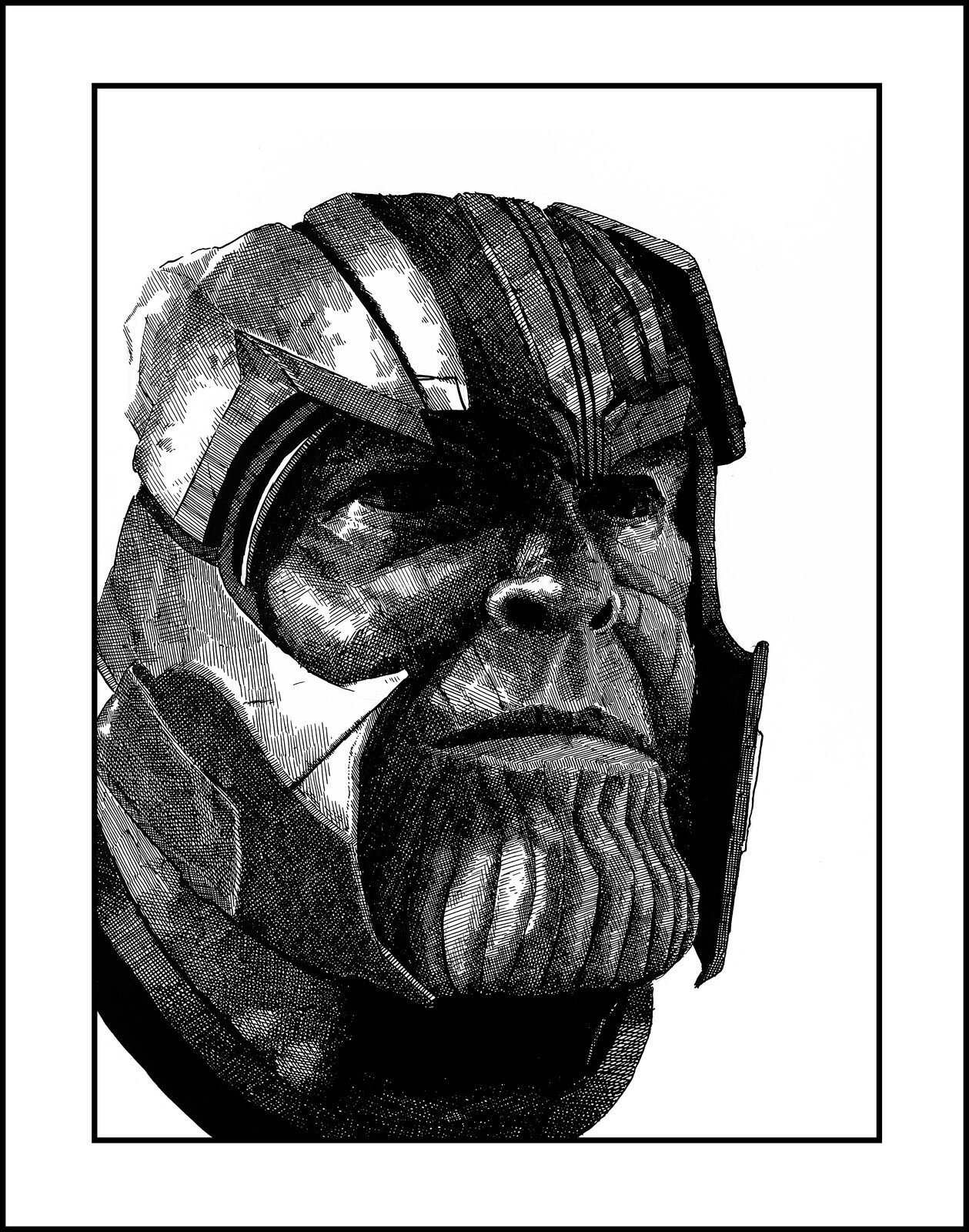 Thanos Portrait 11x14