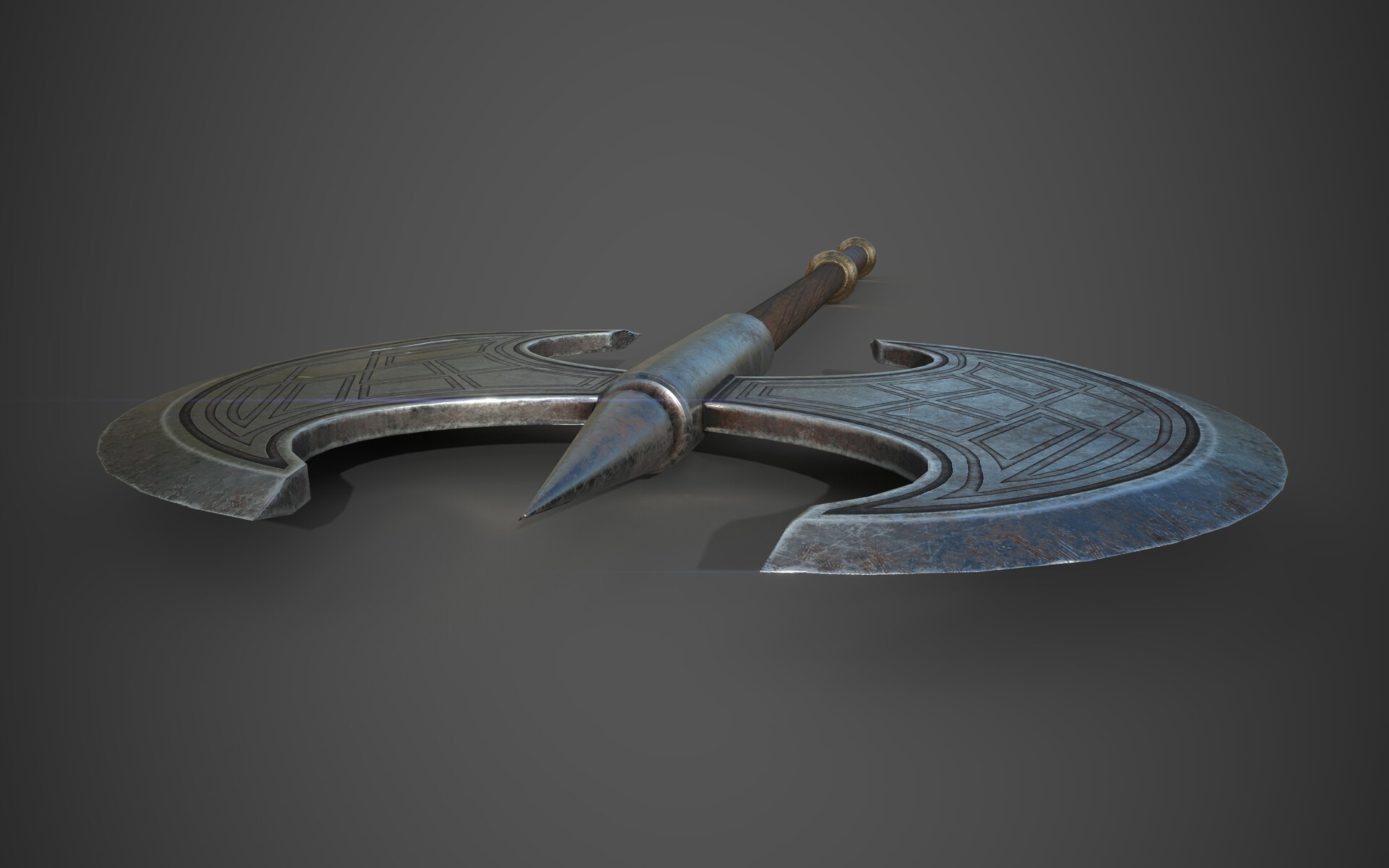Douglas Bowman Double Bladed Axe