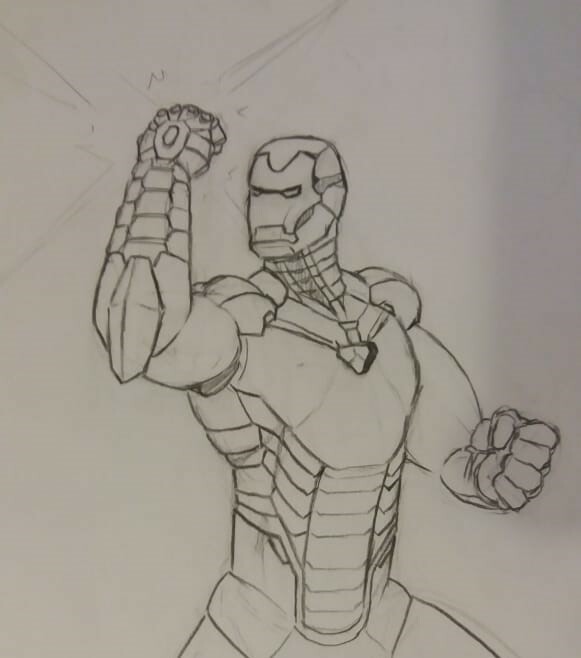 Share more than 152 avengers sketch iron man best