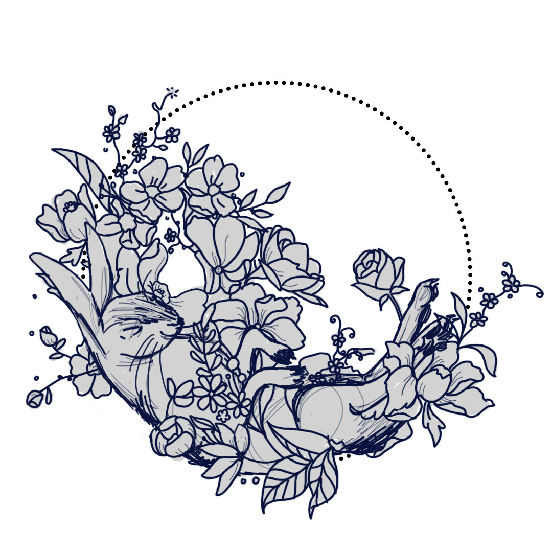 Artstation Bailey S Tattoo Nastassia Blank Yin yang tattoos are called taijitu, which means that they represent the dark side of the yin and white side of yang. bailey s tattoo nastassia blank
