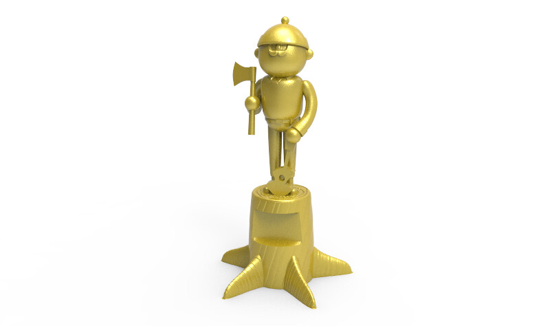 Visual Development + 3D MODELING - Shred Fest 2016 Trophy and Graphics
