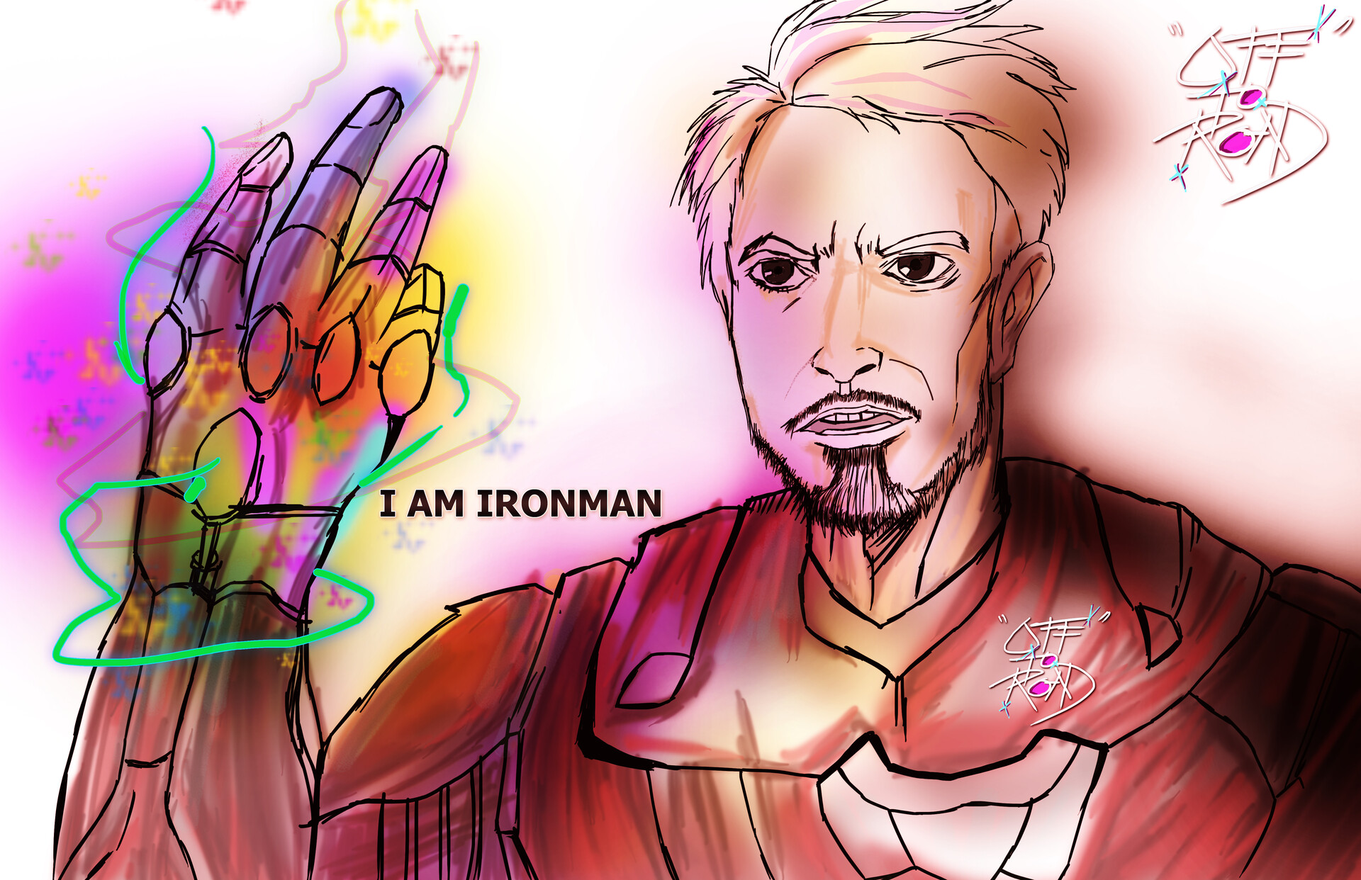 Artstation I Am Iron Man Joe Loffel Sienes