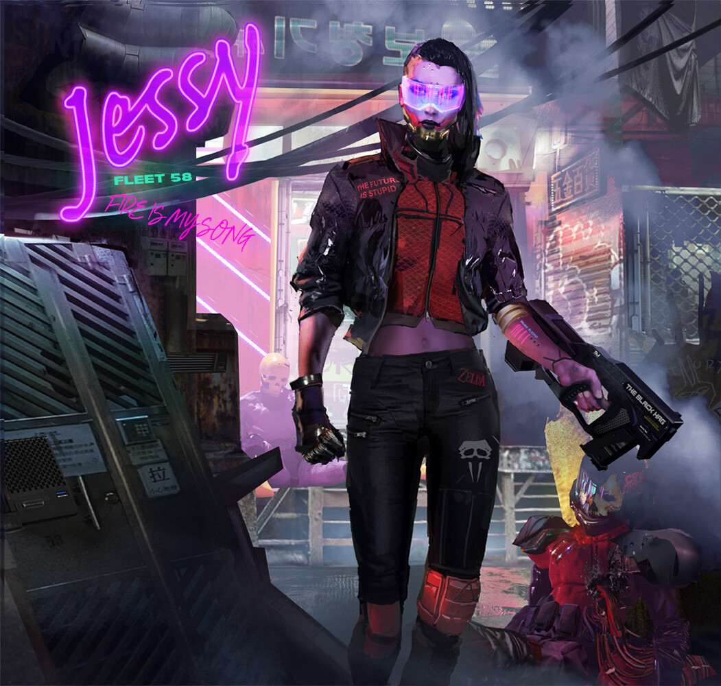 Jessy the Street Muscle by Robin Olausson