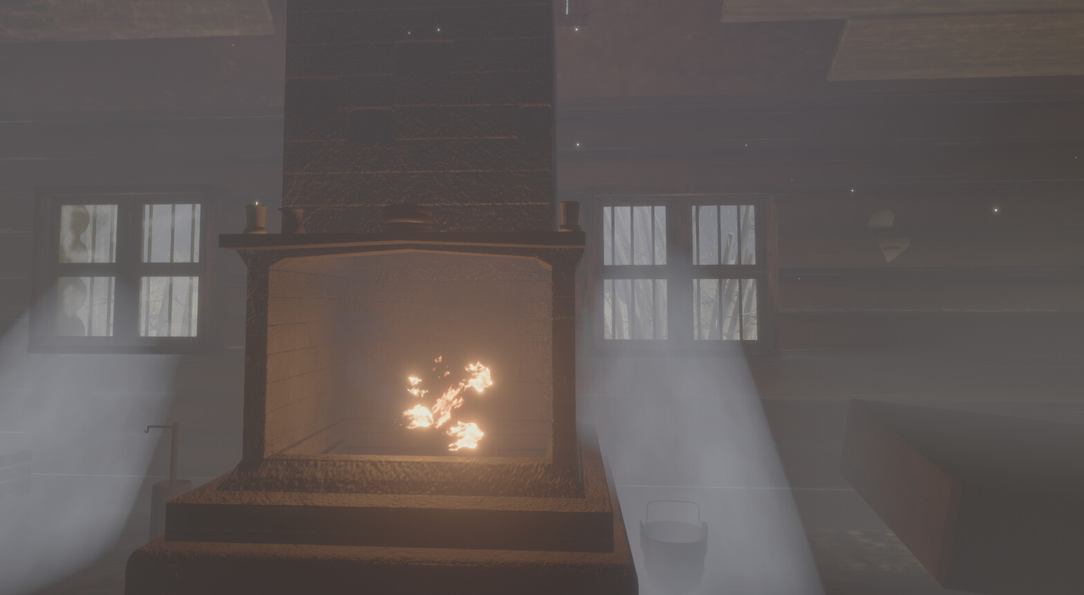Catherine Wiltshire 3d Environment Of An Interior Cabin
