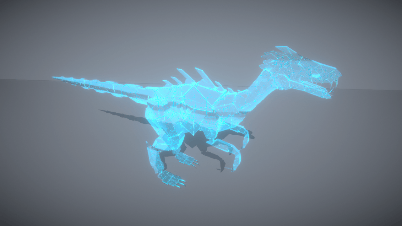 With the 3D printing effect