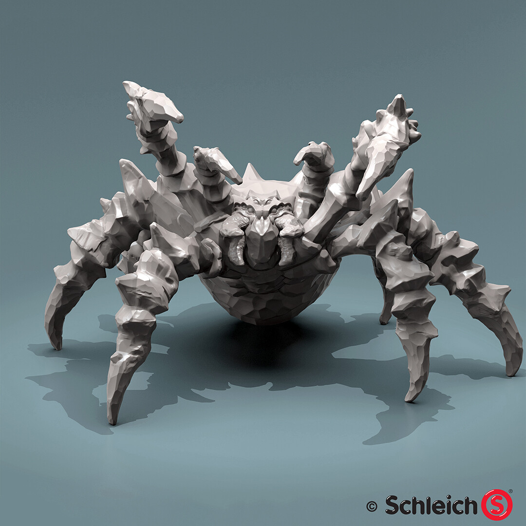 Schleich Eldrador Creatures Ice Spider 42494 Figure 