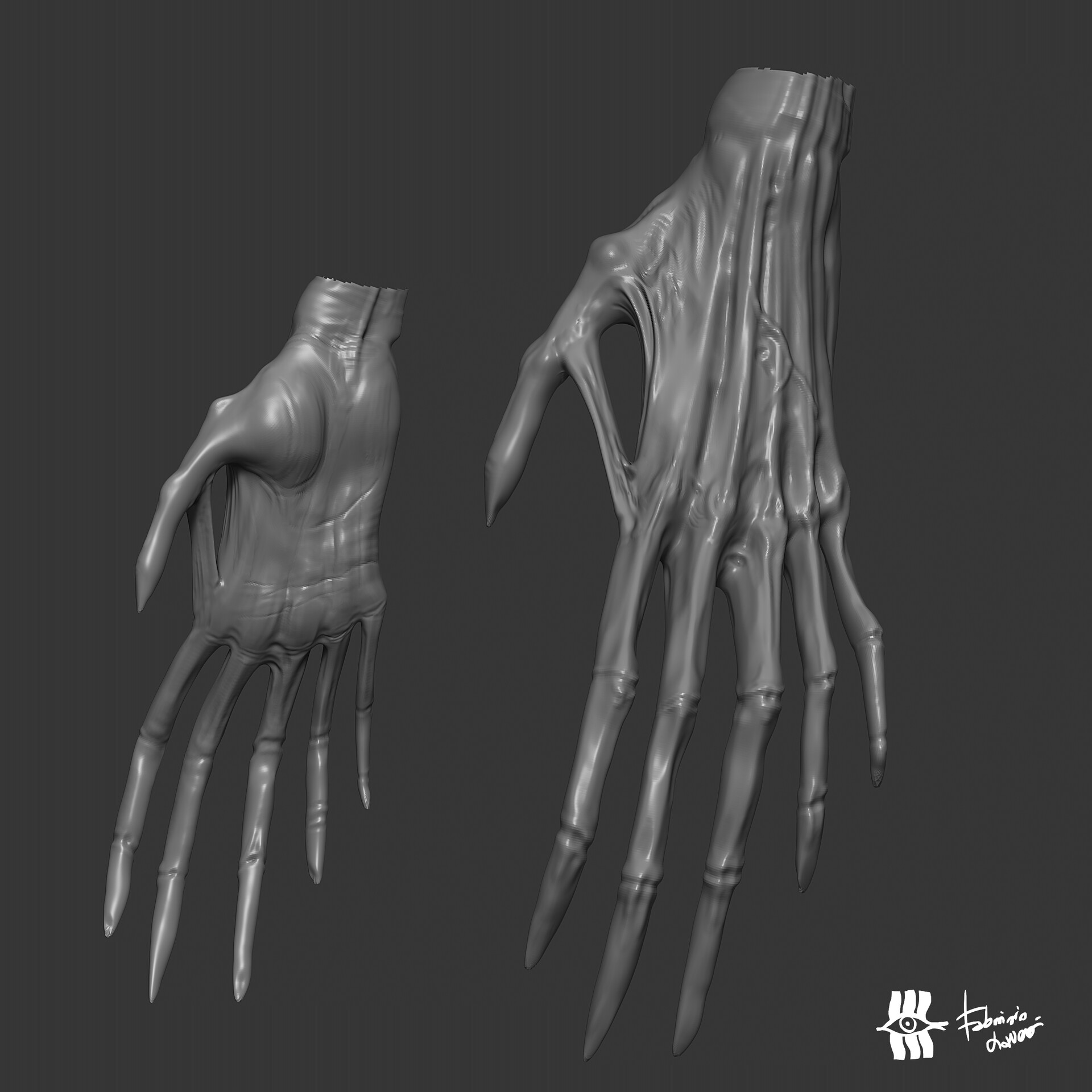 Artstation Alien Covenant Protomorph Fabrizio Lavezzi