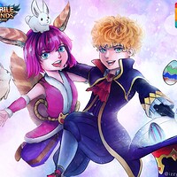 Artstation Nana X Harith Easter Special Mobile Legends Neelam Ayuningrum