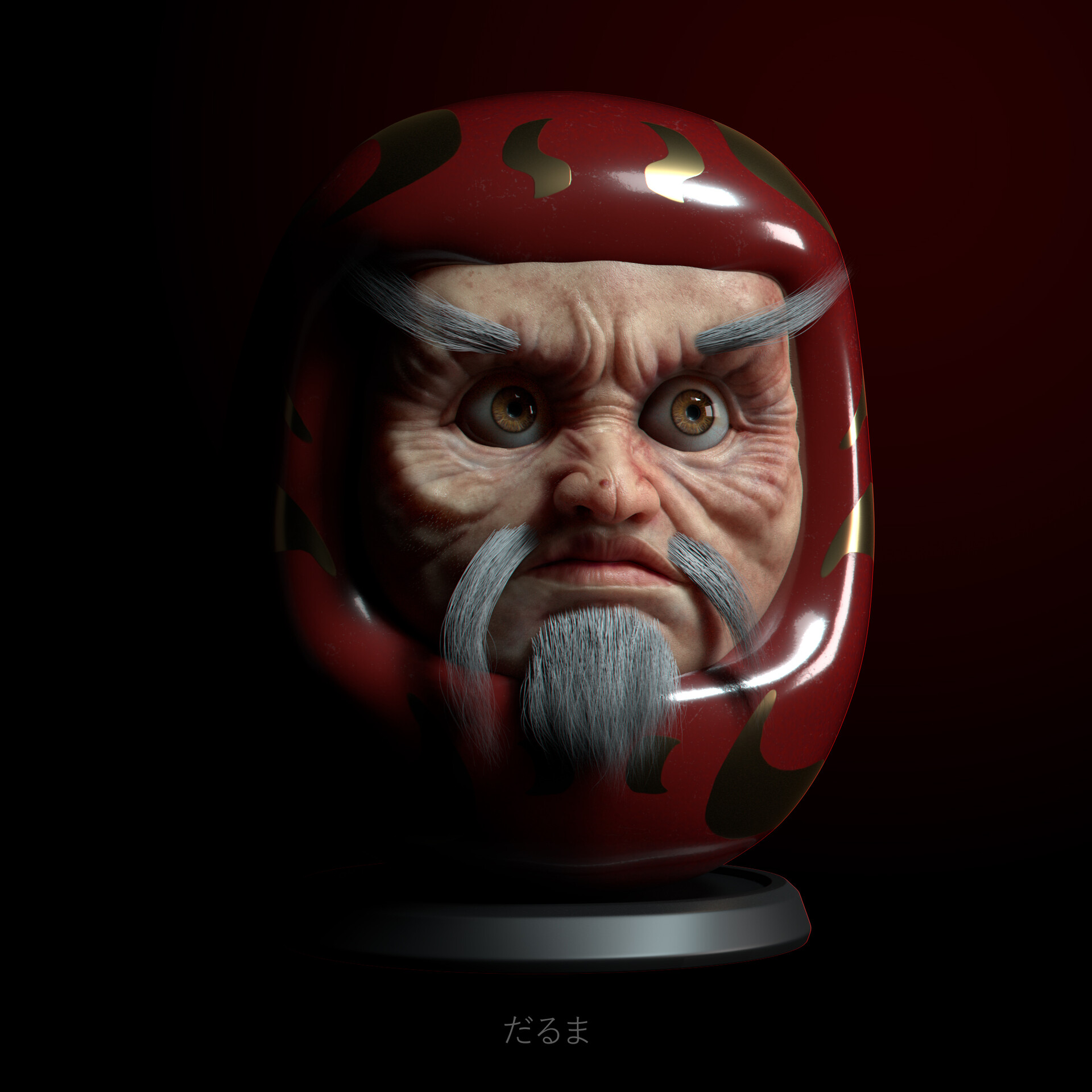 Bavornsak Udomchimplee だるま DARUMA DOLL