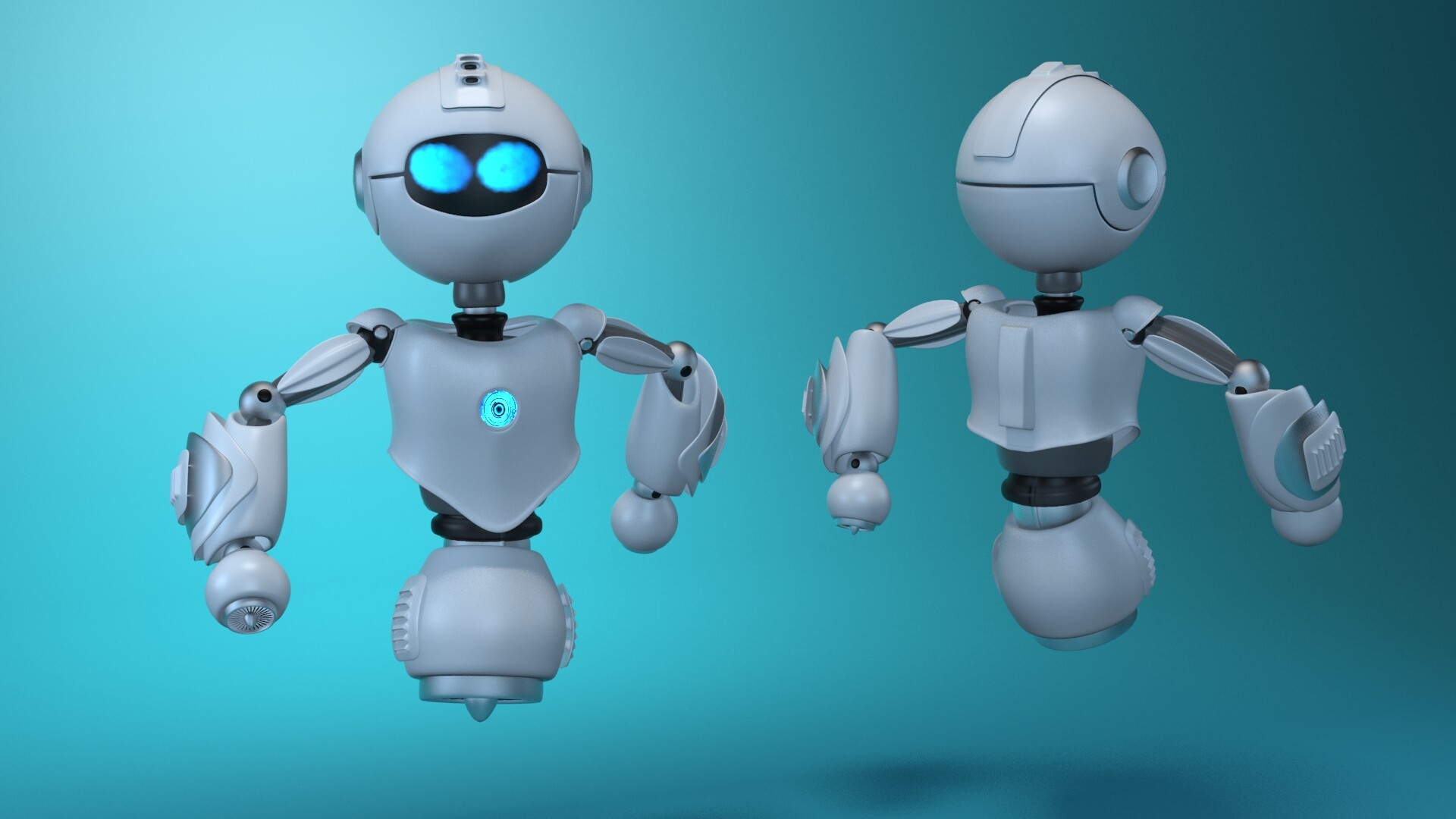 Flying robots. Робот в 3д Макс. Робот референс для 3д. Робо няня 3д. Модель робота.