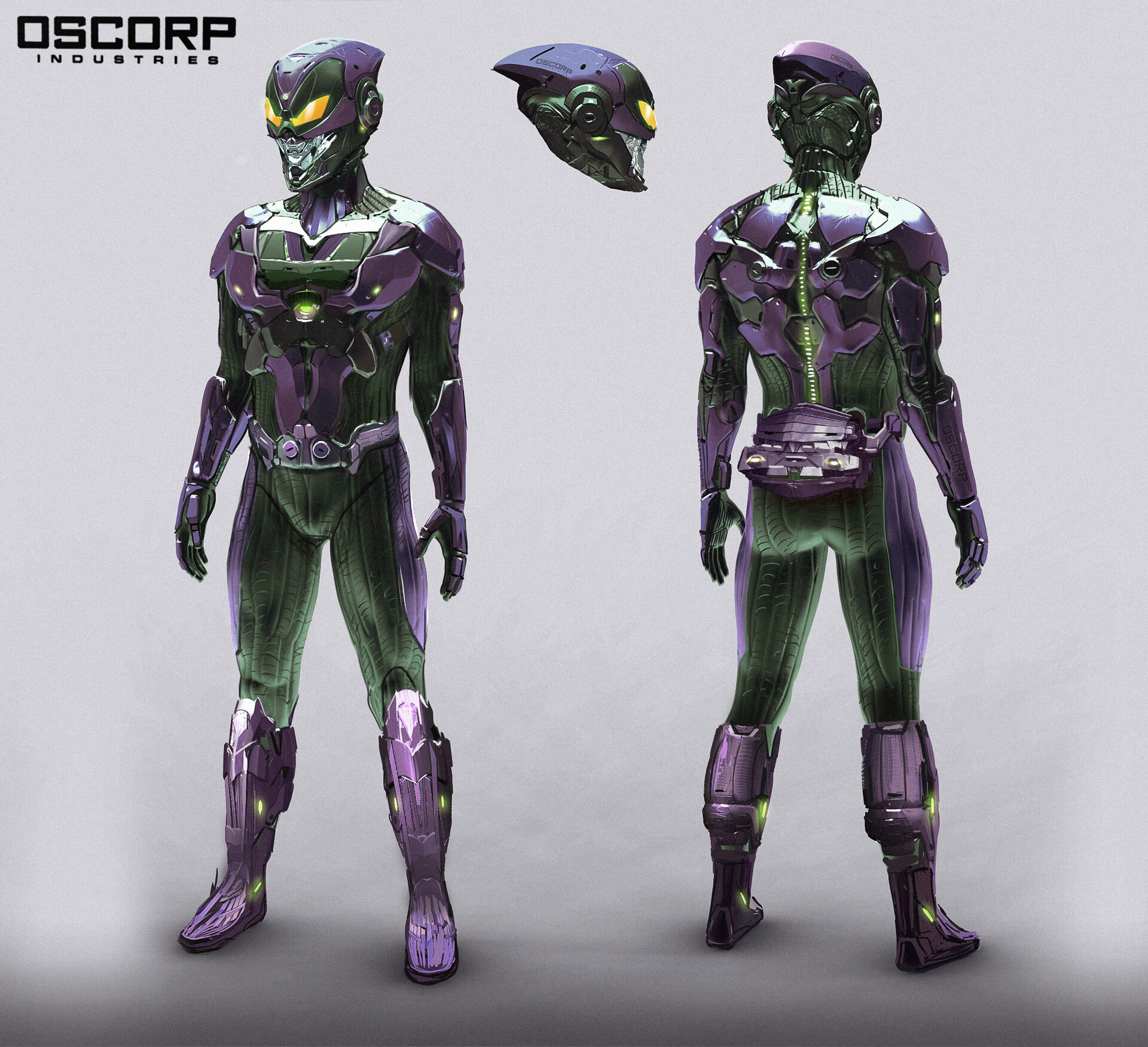 ArtStation - SPIDER-MAN PS4 - Green Goblin (Concept Art)