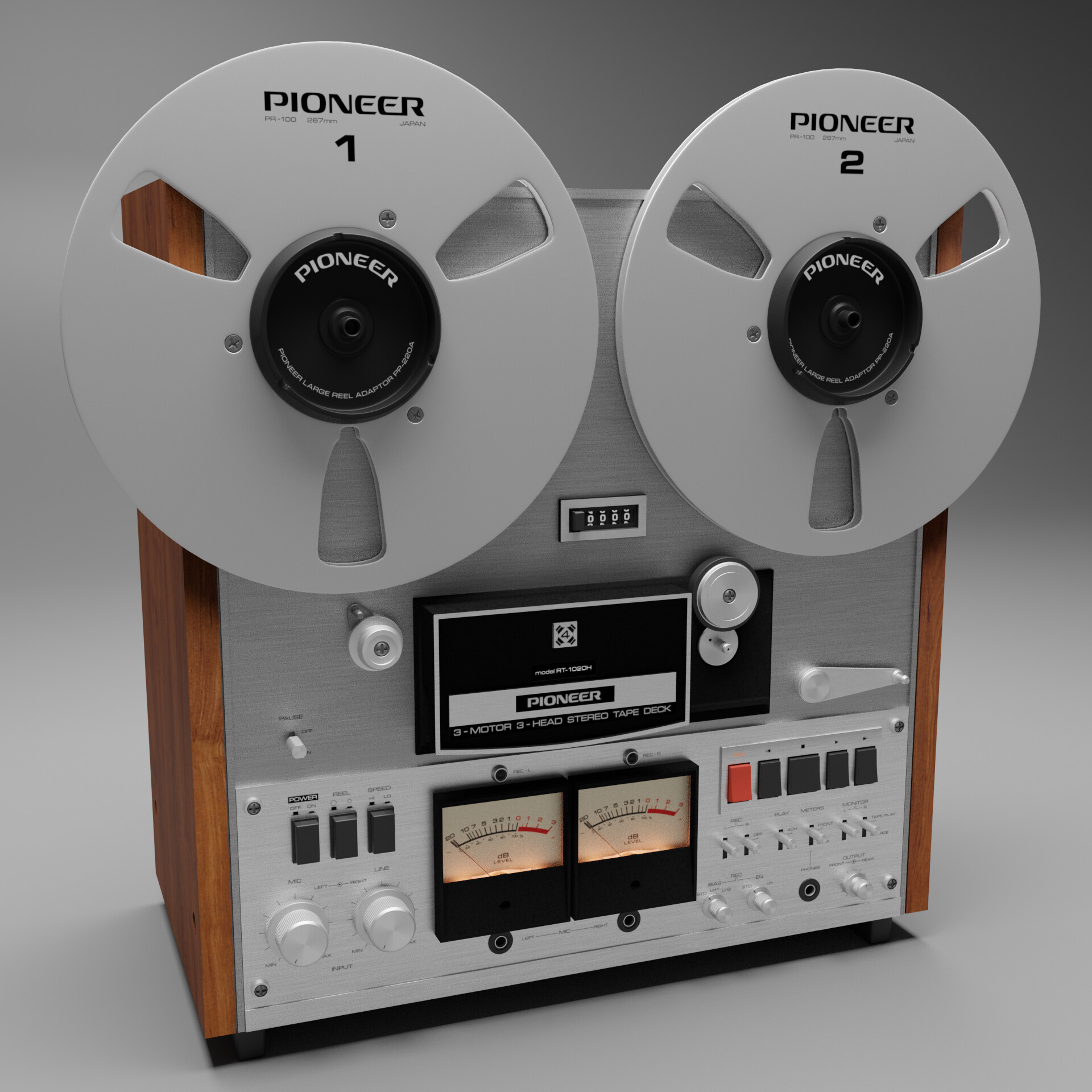 ArtStation - Pioneer RT1020 Tape Deck