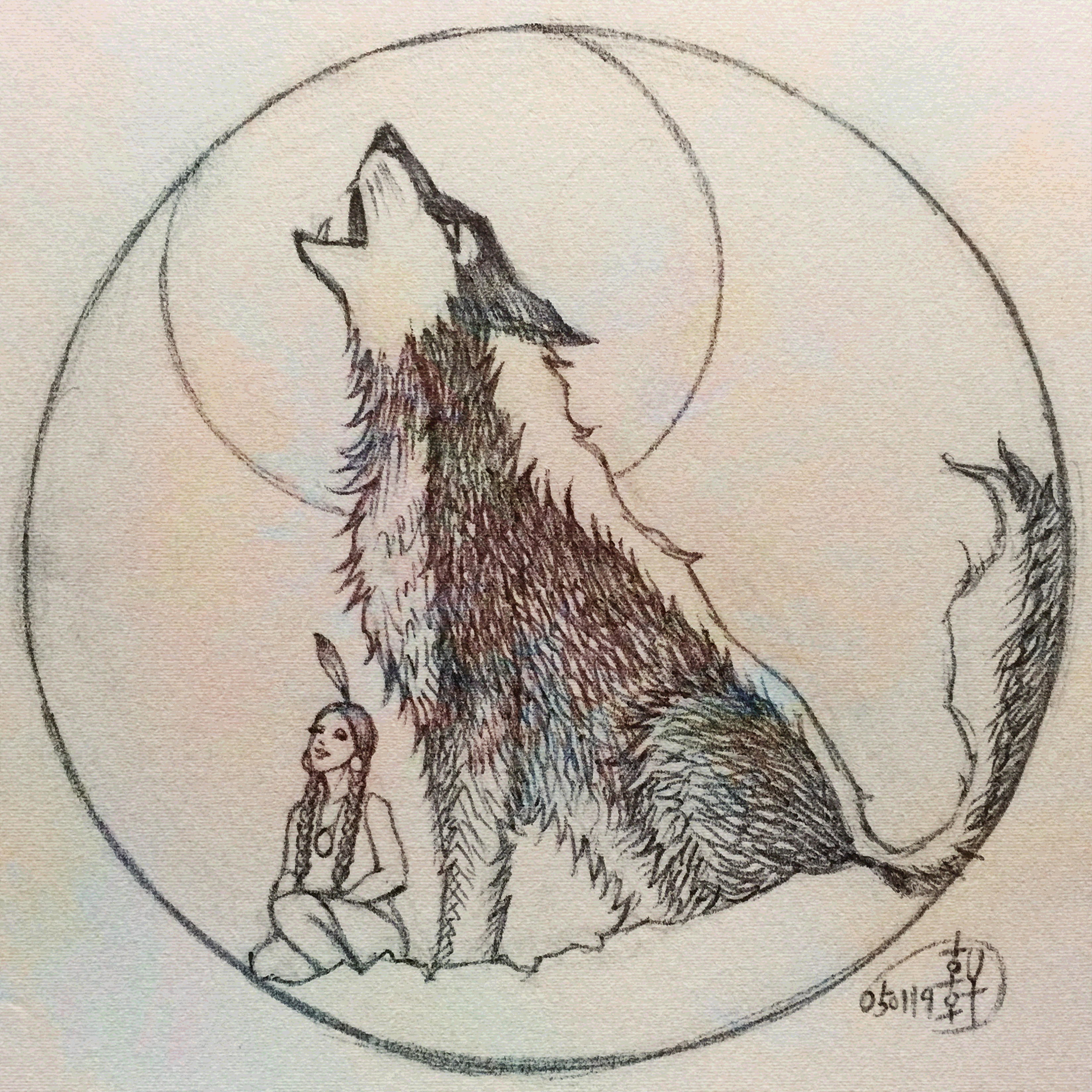 Lakota and Lakota - Sketch