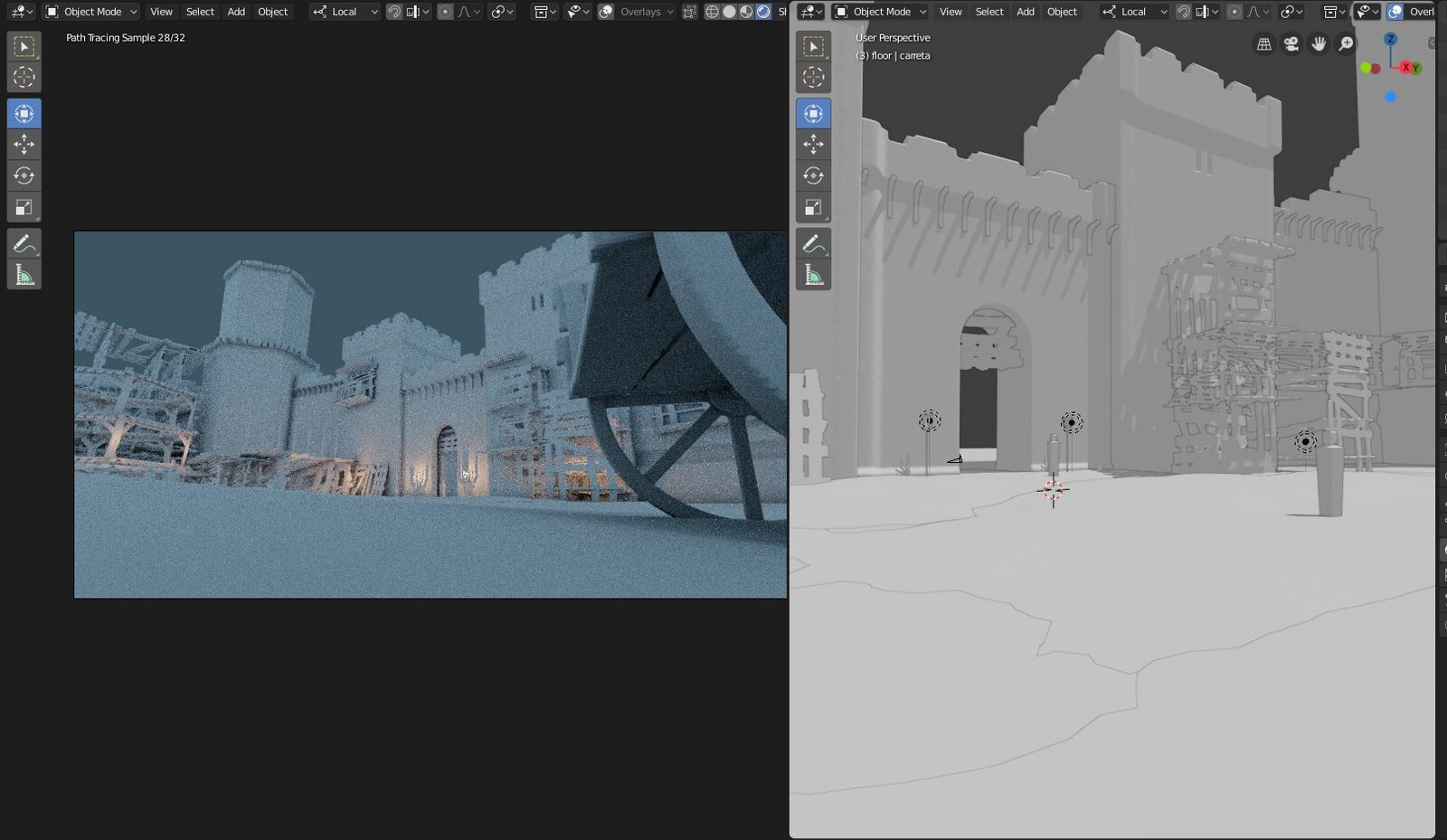 Process shots