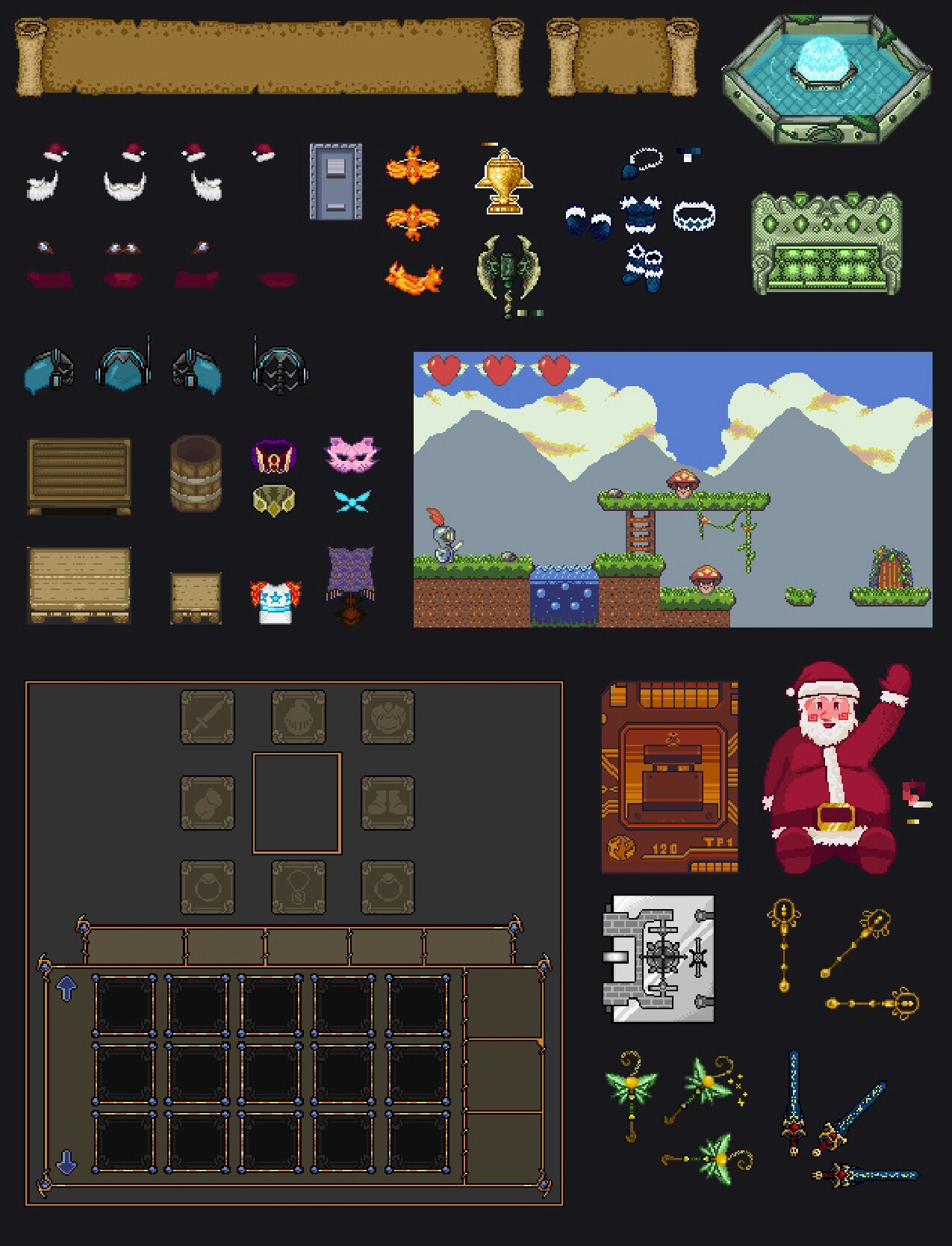 Pixelart Game Kit by Mobile Game Graphics