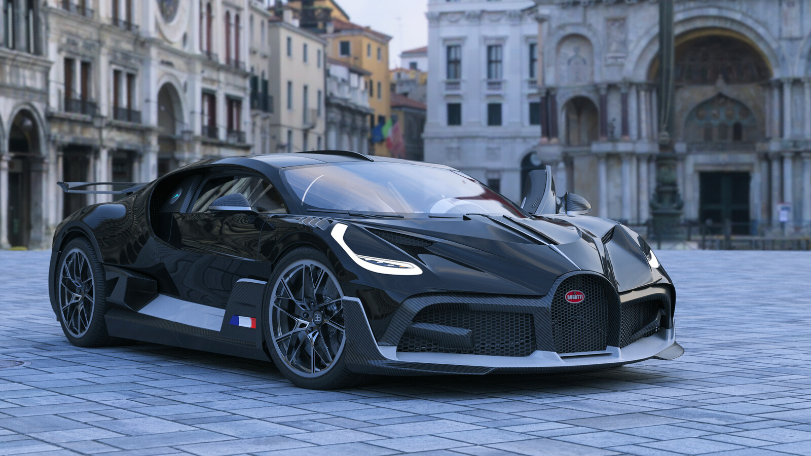 Bugatti Diva 2020 черный
