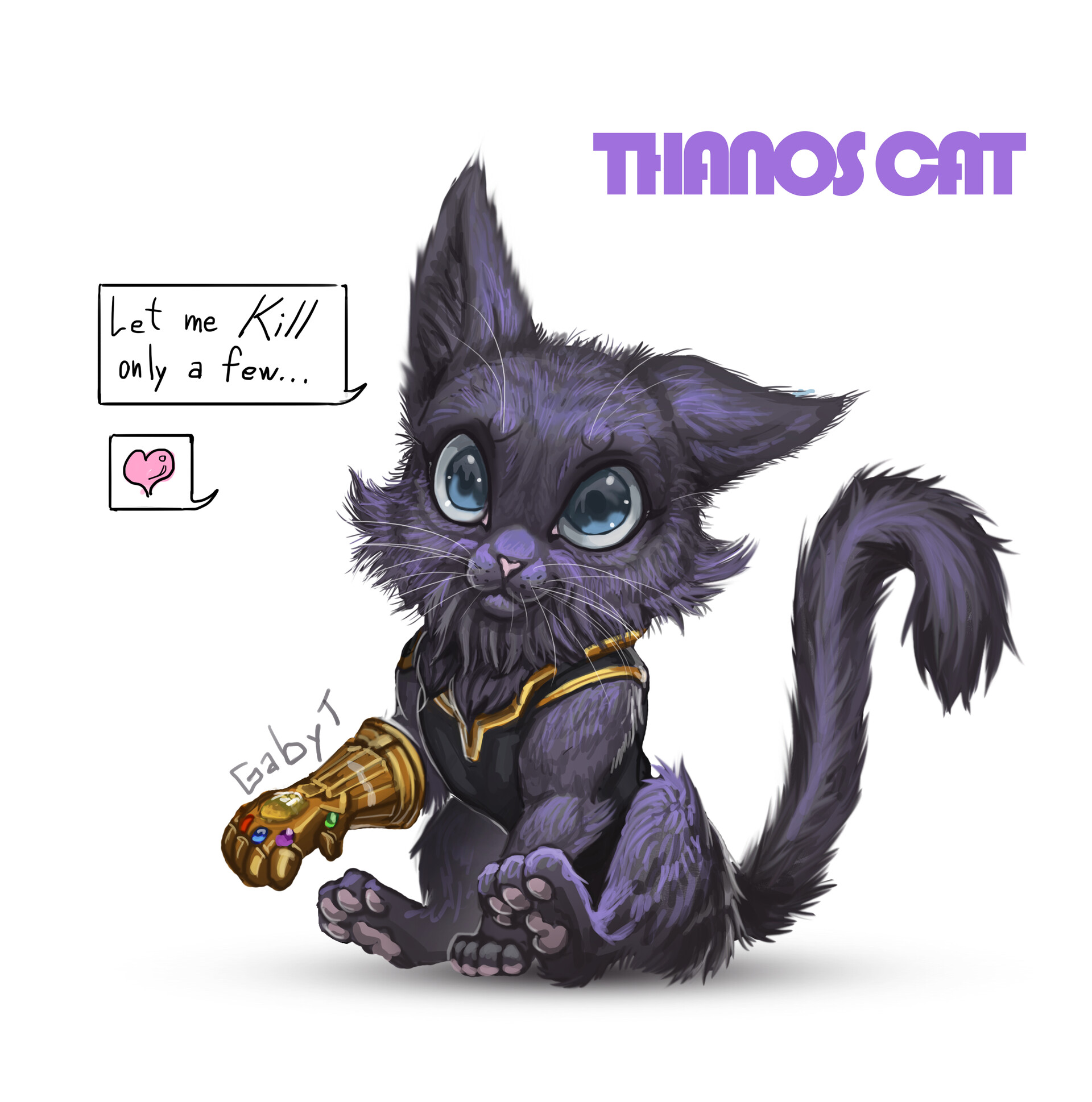 ArtStation Thanos Cat