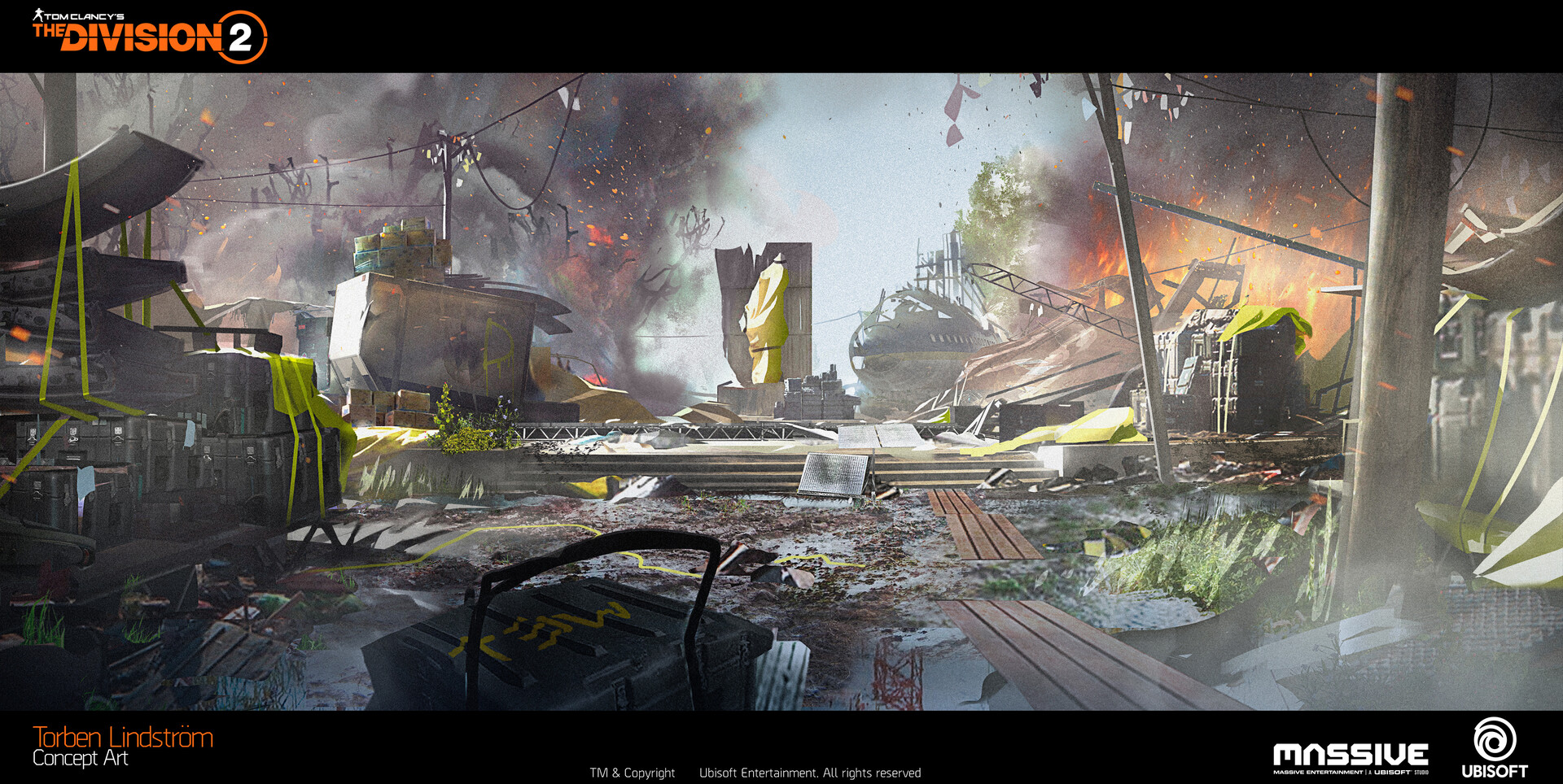 Artstation The Division 2 Outcast Stronghold Torben