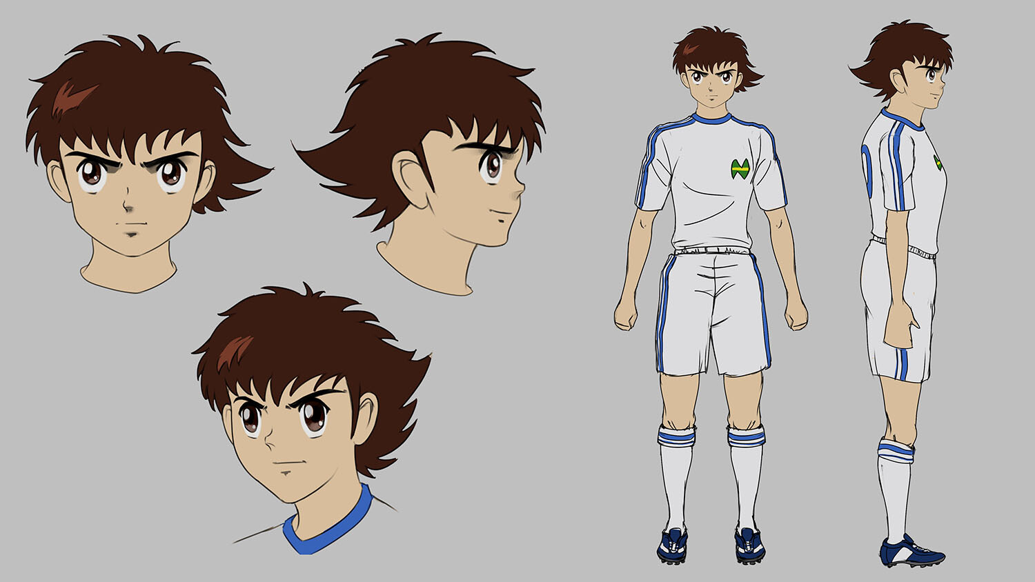 Using Reference Photos to Pose your own Anime Character Captain Tsubasa   Steemit